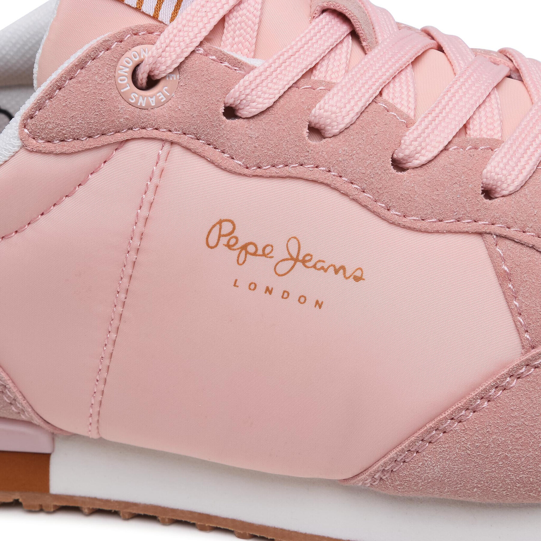 Pepe Jeans Sneakersy Archie Block PLS31106 Růžová - Pepit.cz