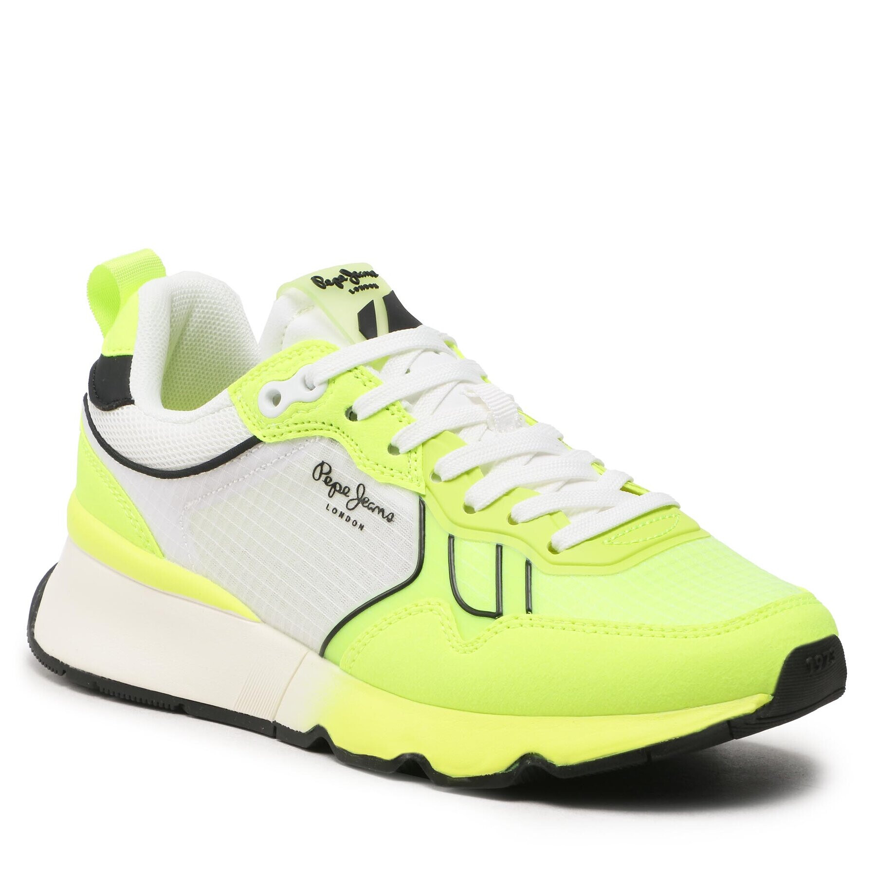 Pepe Jeans Sneakersy Brit Pro Neon W PLS31460 Zelená - Pepit.cz