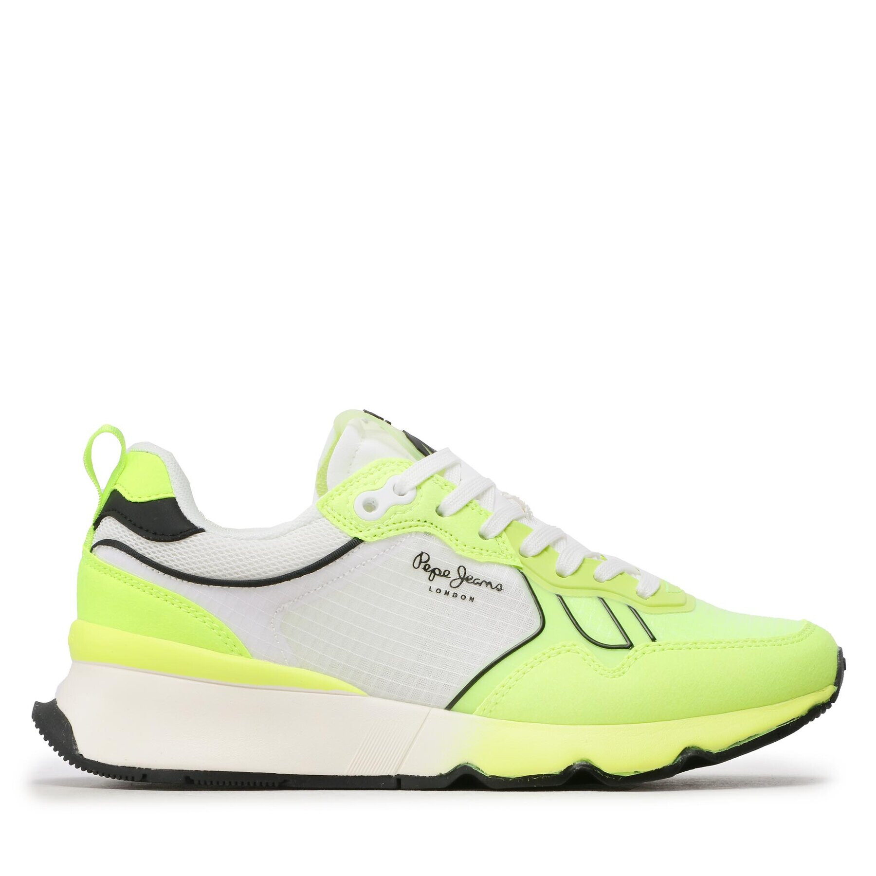 Pepe Jeans Sneakersy Brit Pro Neon W PLS31460 Zelená - Pepit.cz