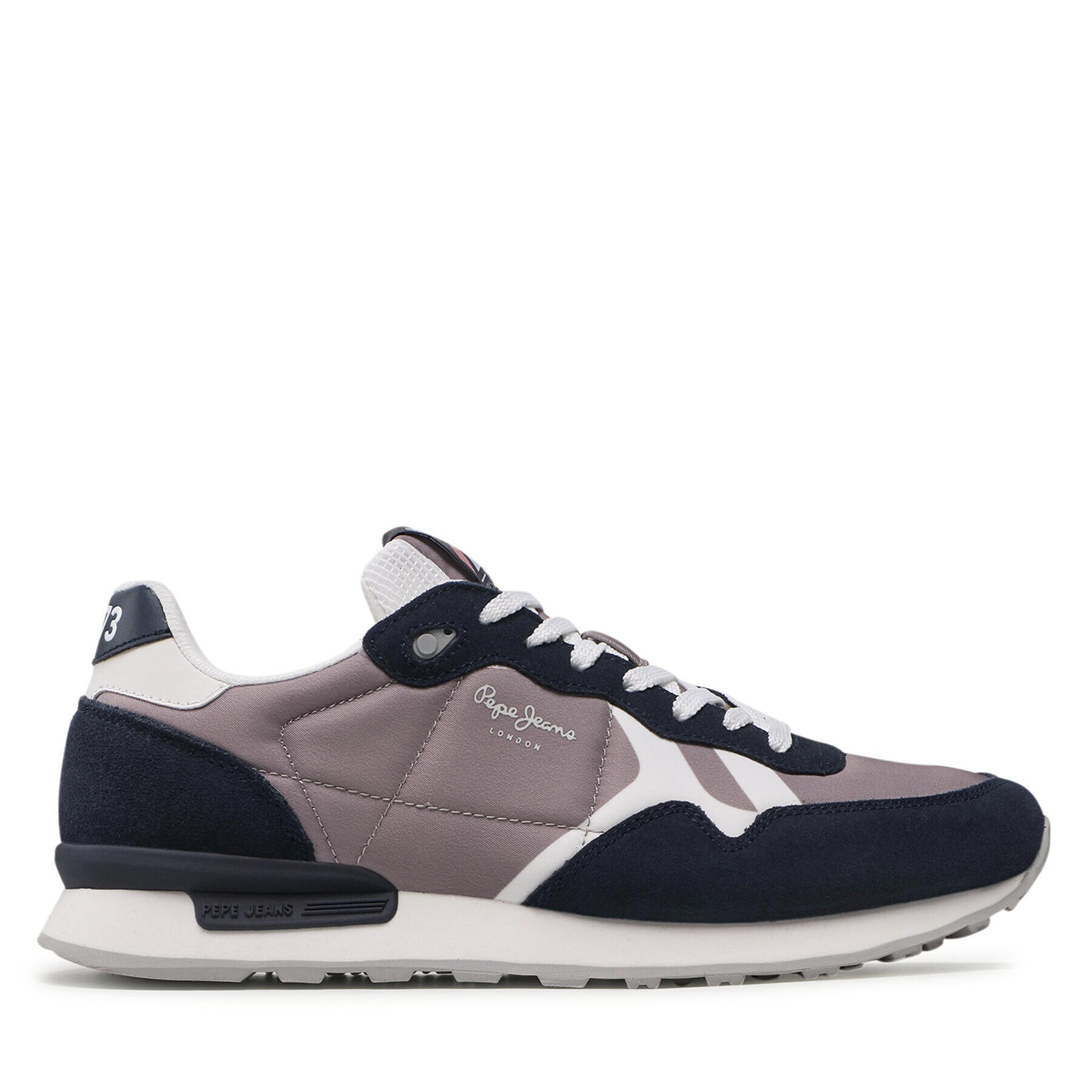 Pepe Jeans Sneakersy Britt Man Divided PMS30807 Šedá - Pepit.cz