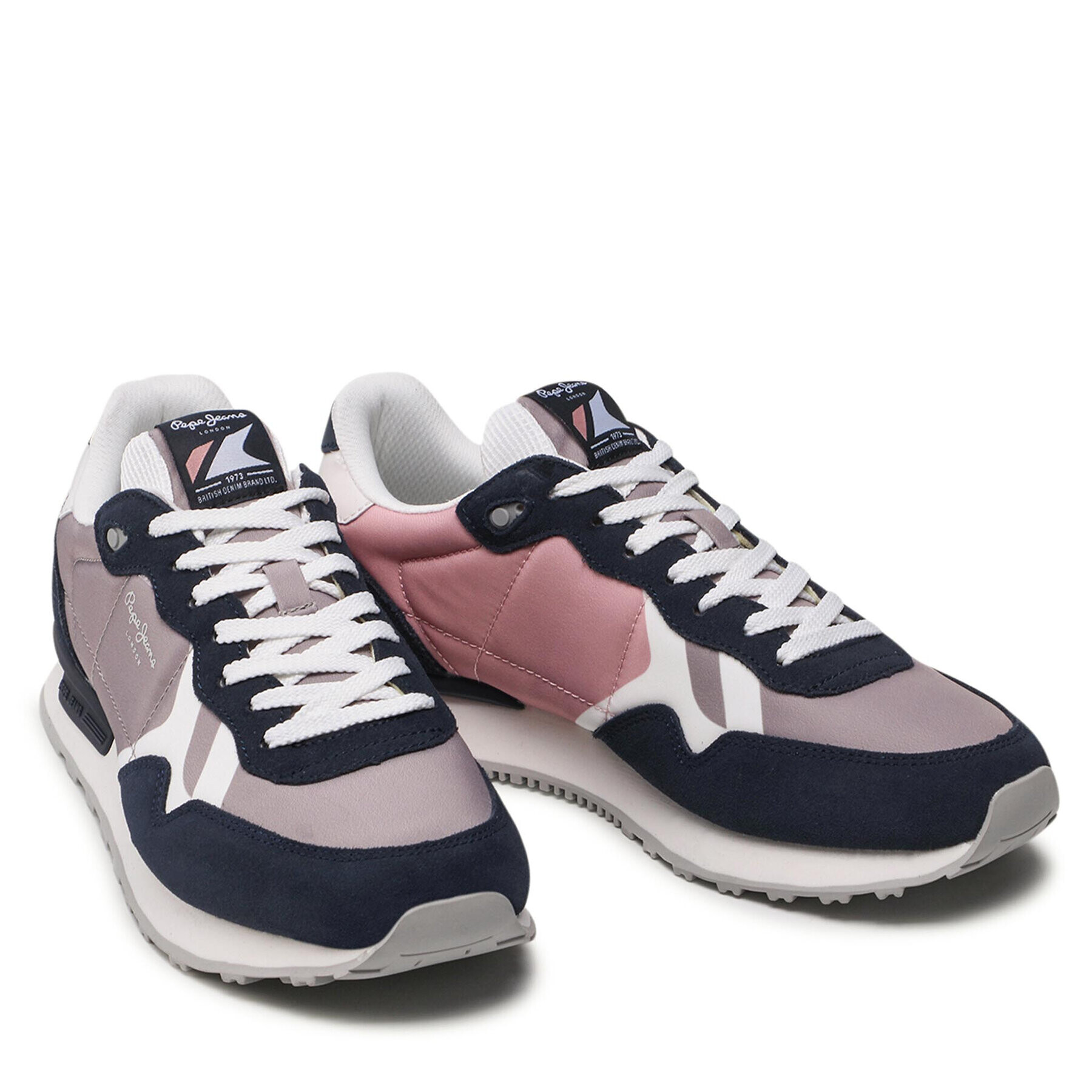 Pepe Jeans Sneakersy Britt Man Divided PMS30807 Šedá - Pepit.cz