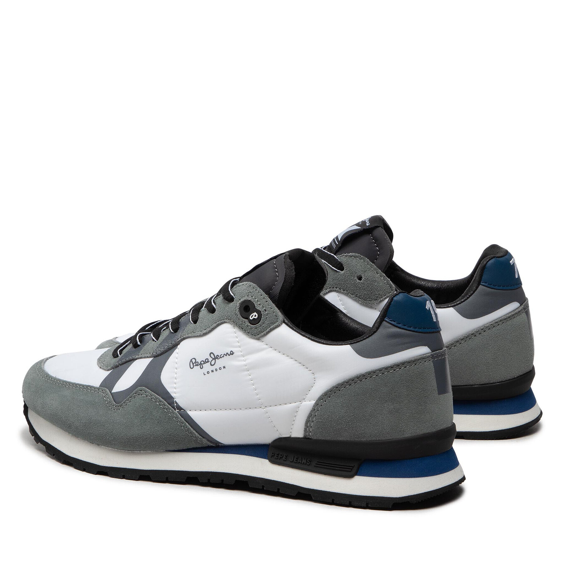 Pepe Jeans Sneakersy Britt Man Print PMS30852 Bílá - Pepit.cz