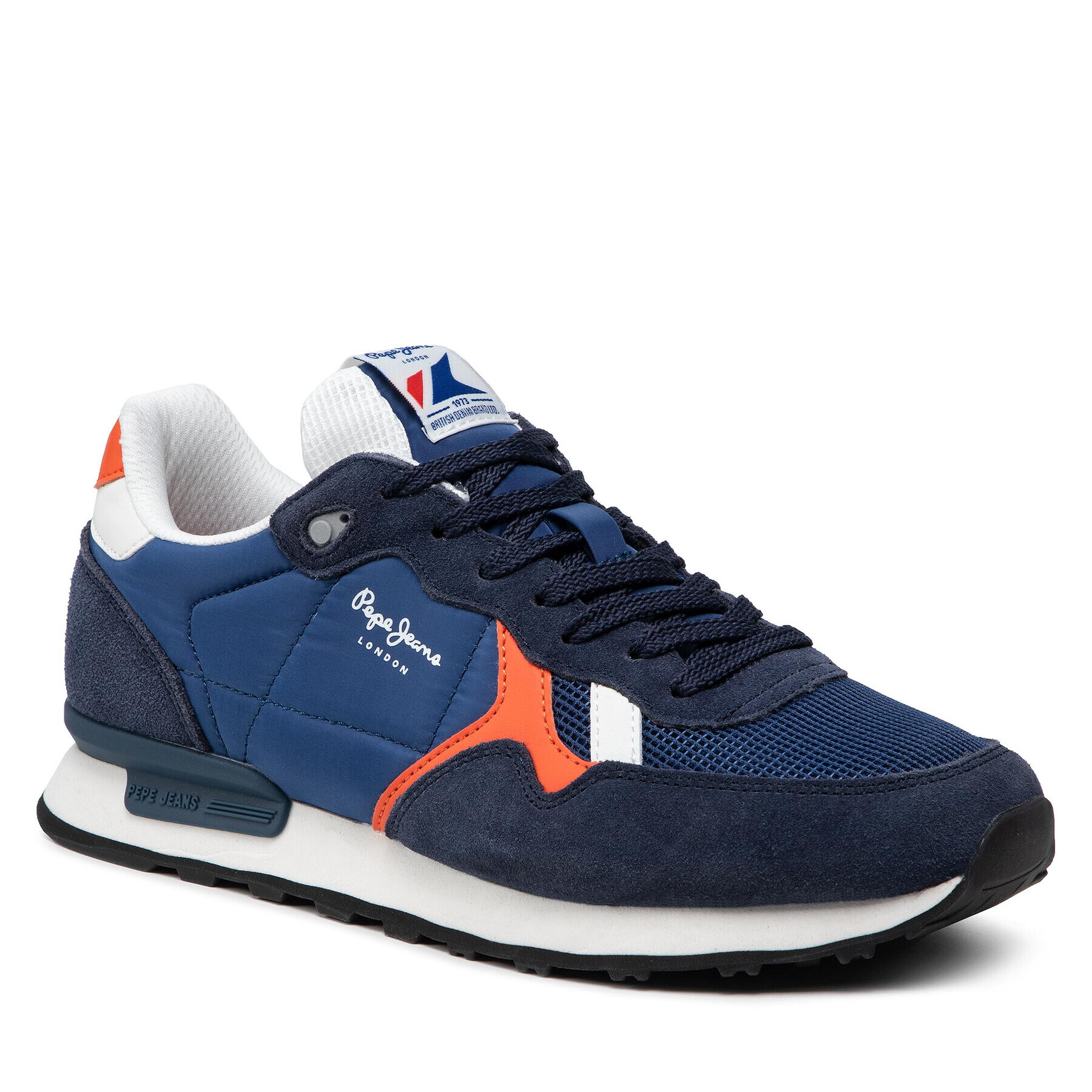 Pepe Jeans Sneakersy Britt Man Studio PMS30806 Tmavomodrá - Pepit.cz