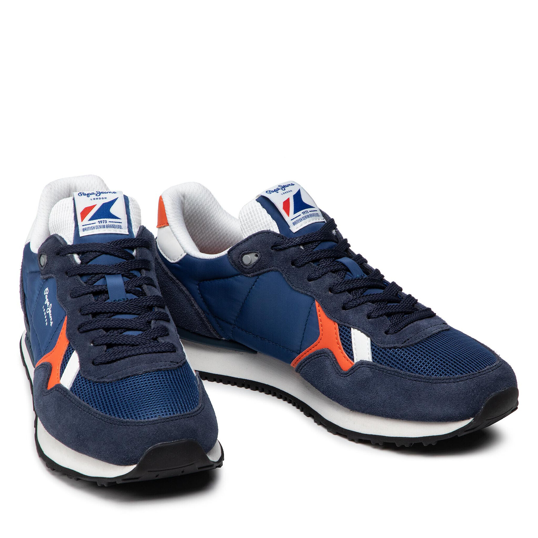 Pepe Jeans Sneakersy Britt Man Studio PMS30806 Tmavomodrá - Pepit.cz