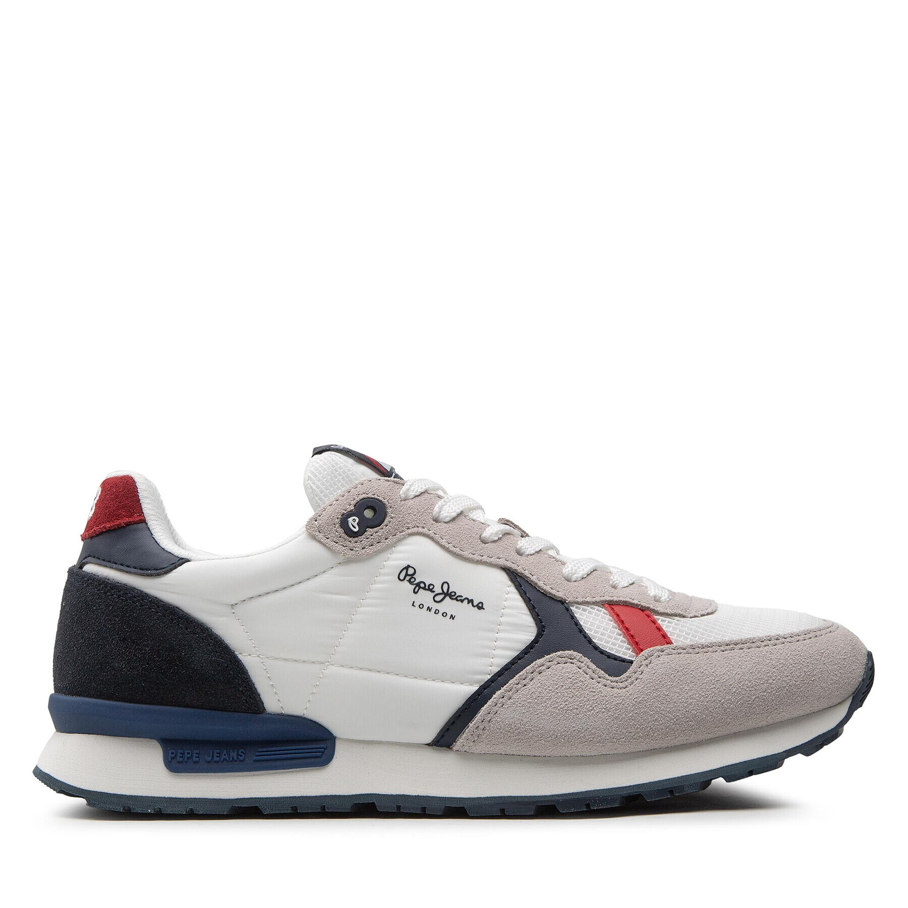 Pepe Jeans Sneakersy Britt Man Studio PMS30851 Bílá - Pepit.cz