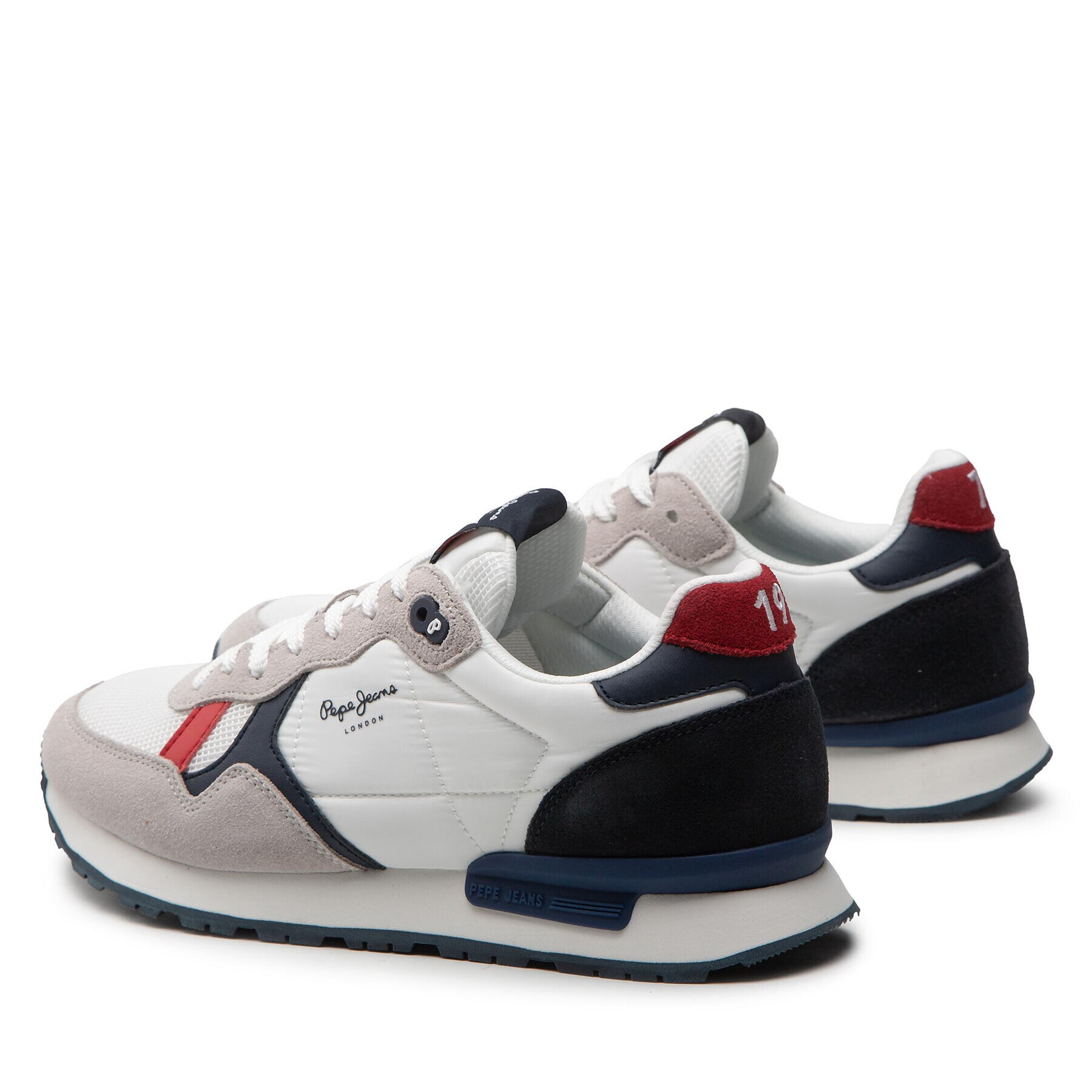 Pepe Jeans Sneakersy Britt Man Studio PMS30851 Bílá - Pepit.cz