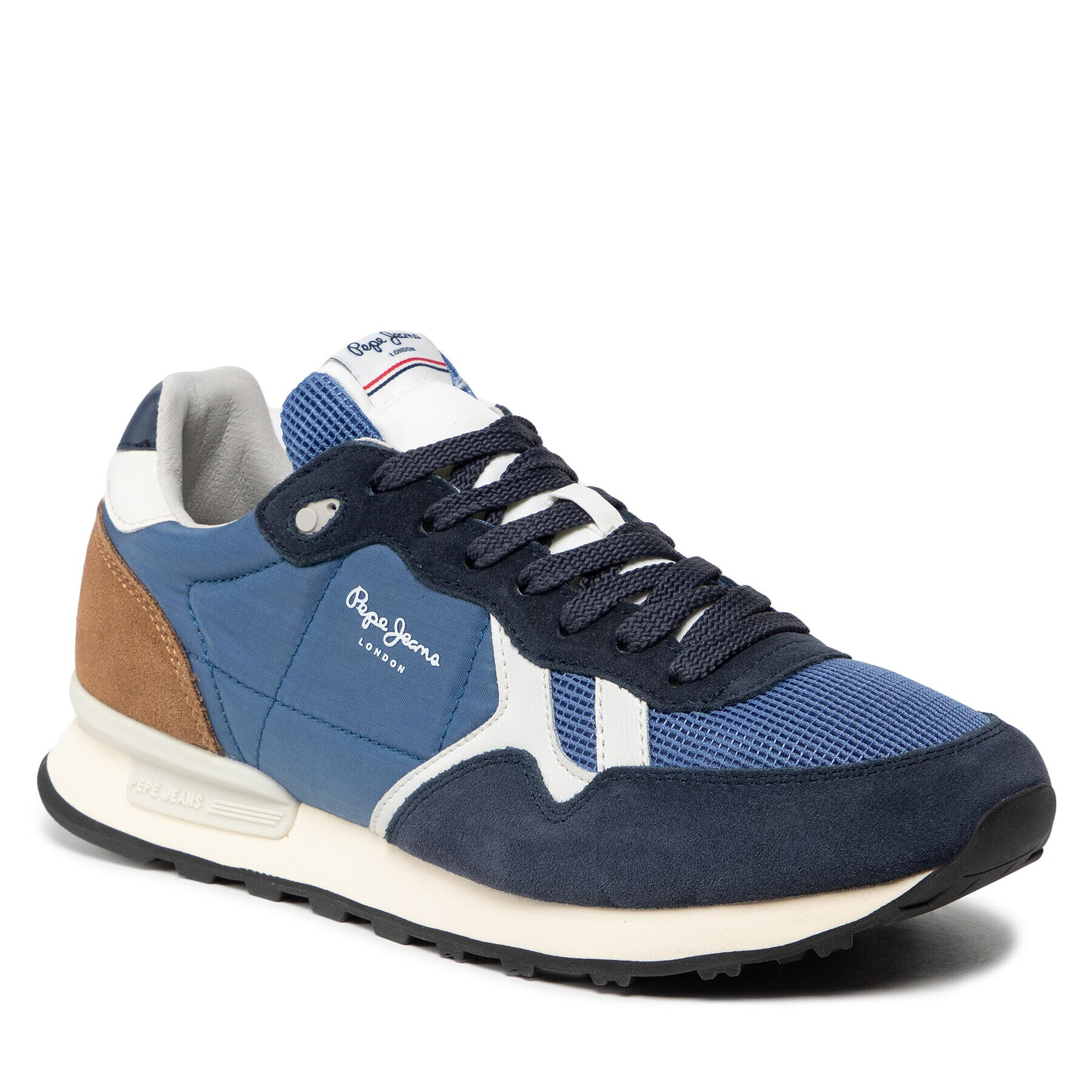 Pepe Jeans Sneakersy Britt Man Urban PMS30754 Modrá - Pepit.cz