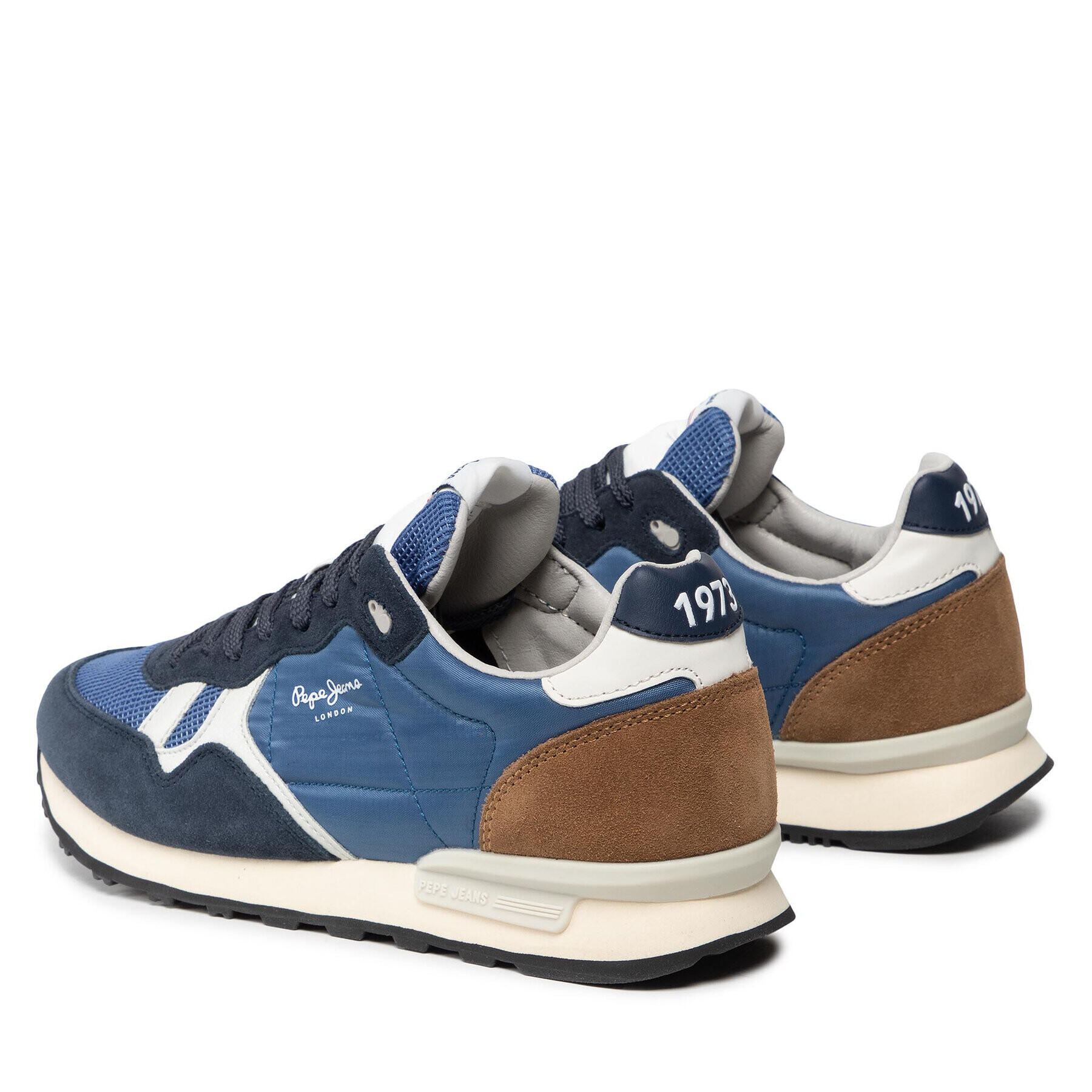 Pepe Jeans Sneakersy Britt Man Urban PMS30754 Modrá - Pepit.cz