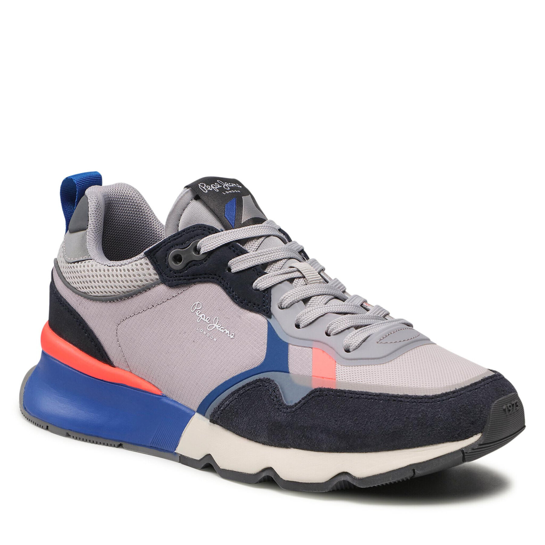 Pepe Jeans Sneakersy Britt Pro Man PMS30831 Šedá - Pepit.cz