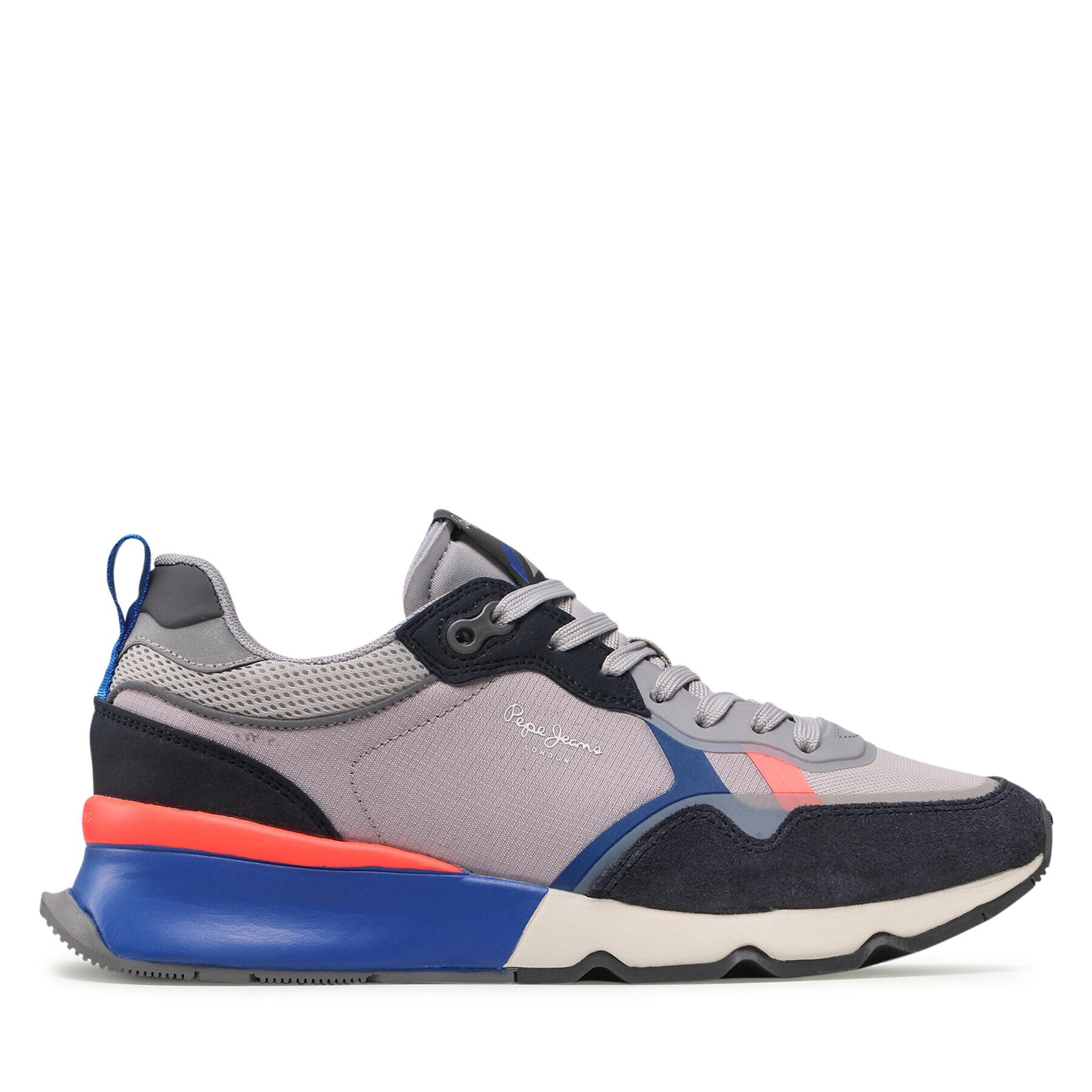 Pepe Jeans Sneakersy Britt Pro Man PMS30831 Šedá - Pepit.cz