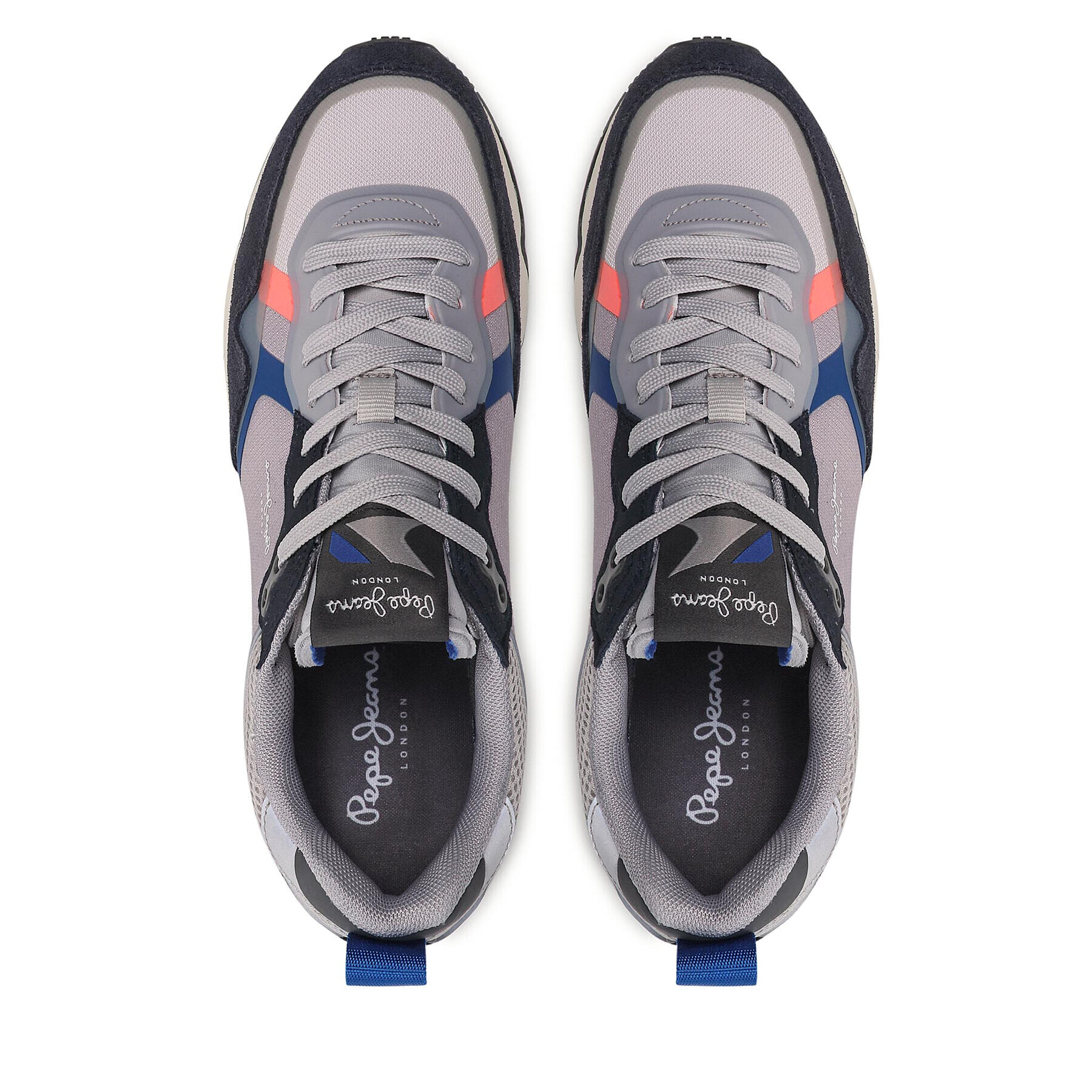 Pepe Jeans Sneakersy Britt Pro Man PMS30831 Šedá - Pepit.cz