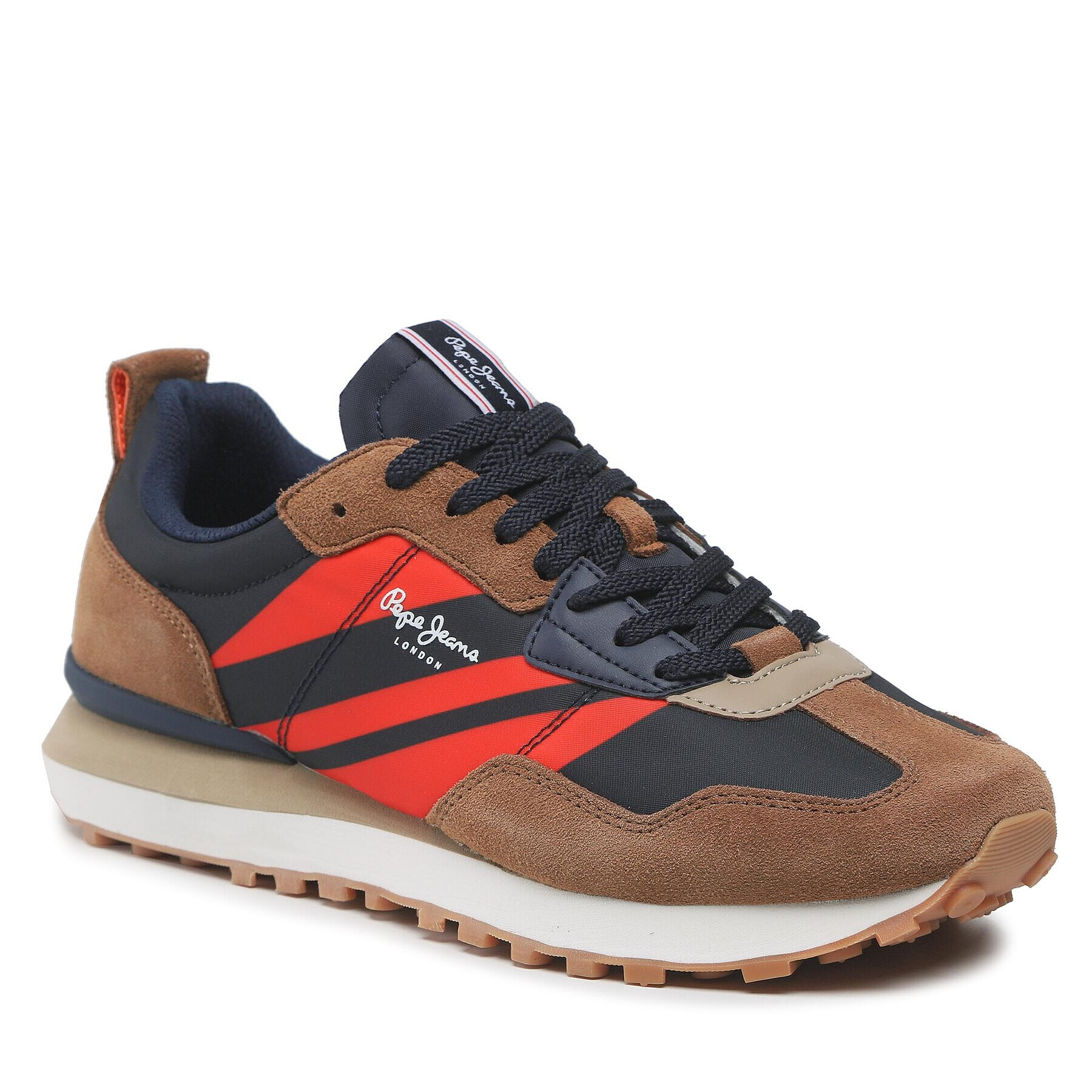 Pepe Jeans Sneakersy Foster Man Flag PMS30853 Tmavomodrá - Pepit.cz