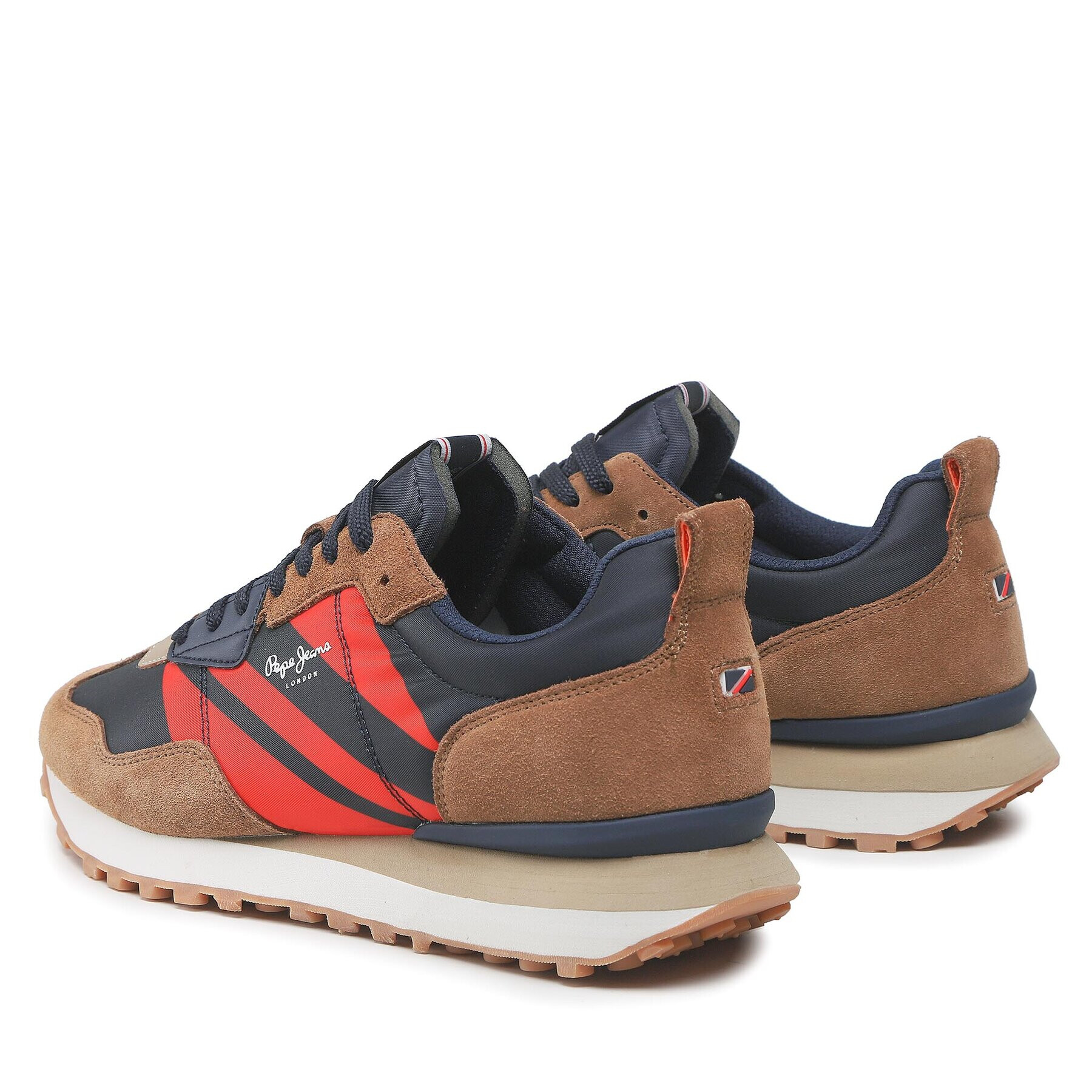 Pepe Jeans Sneakersy Foster Man Flag PMS30853 Tmavomodrá - Pepit.cz