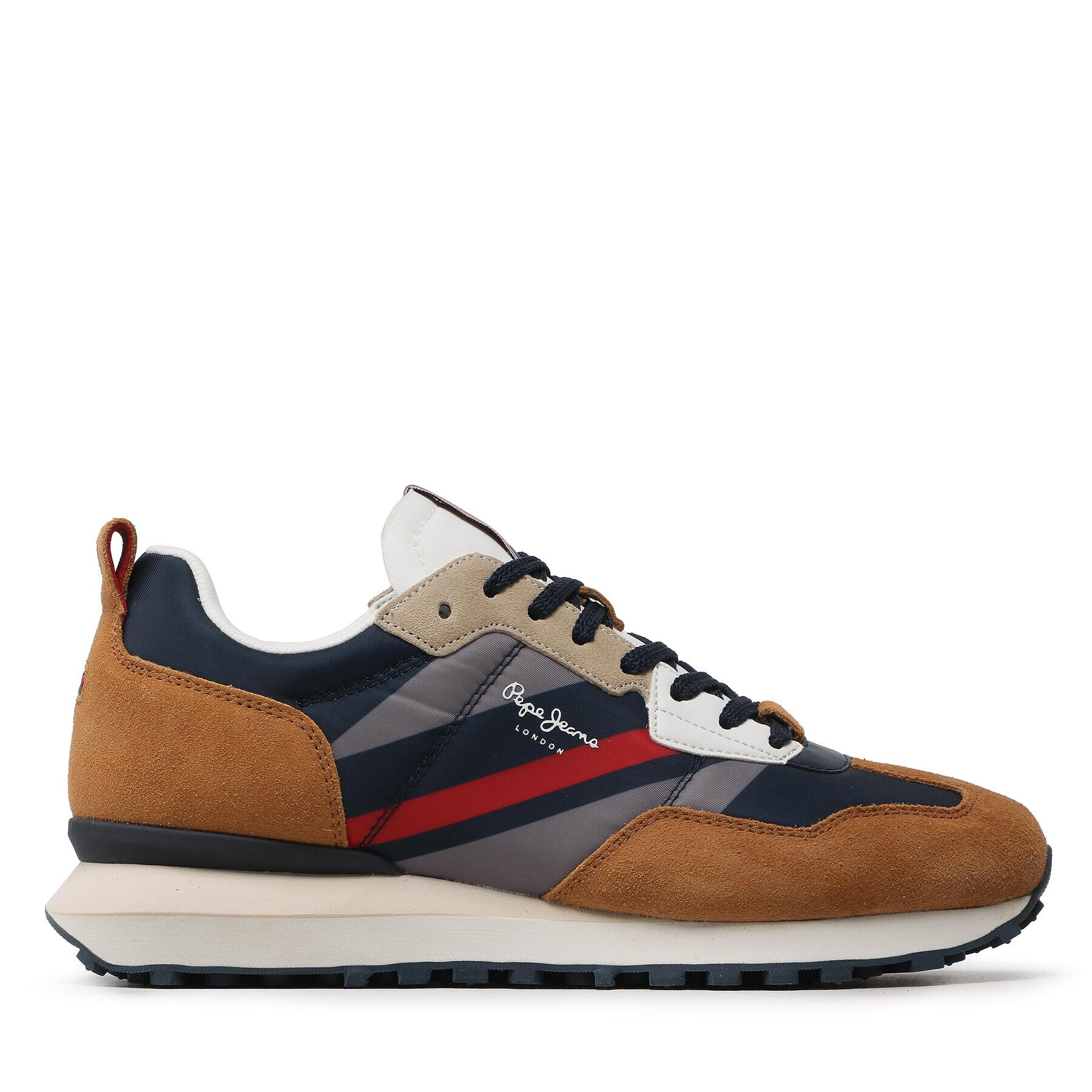 Pepe Jeans Sneakersy Foster Man Print PMS30944 Tmavomodrá - Pepit.cz