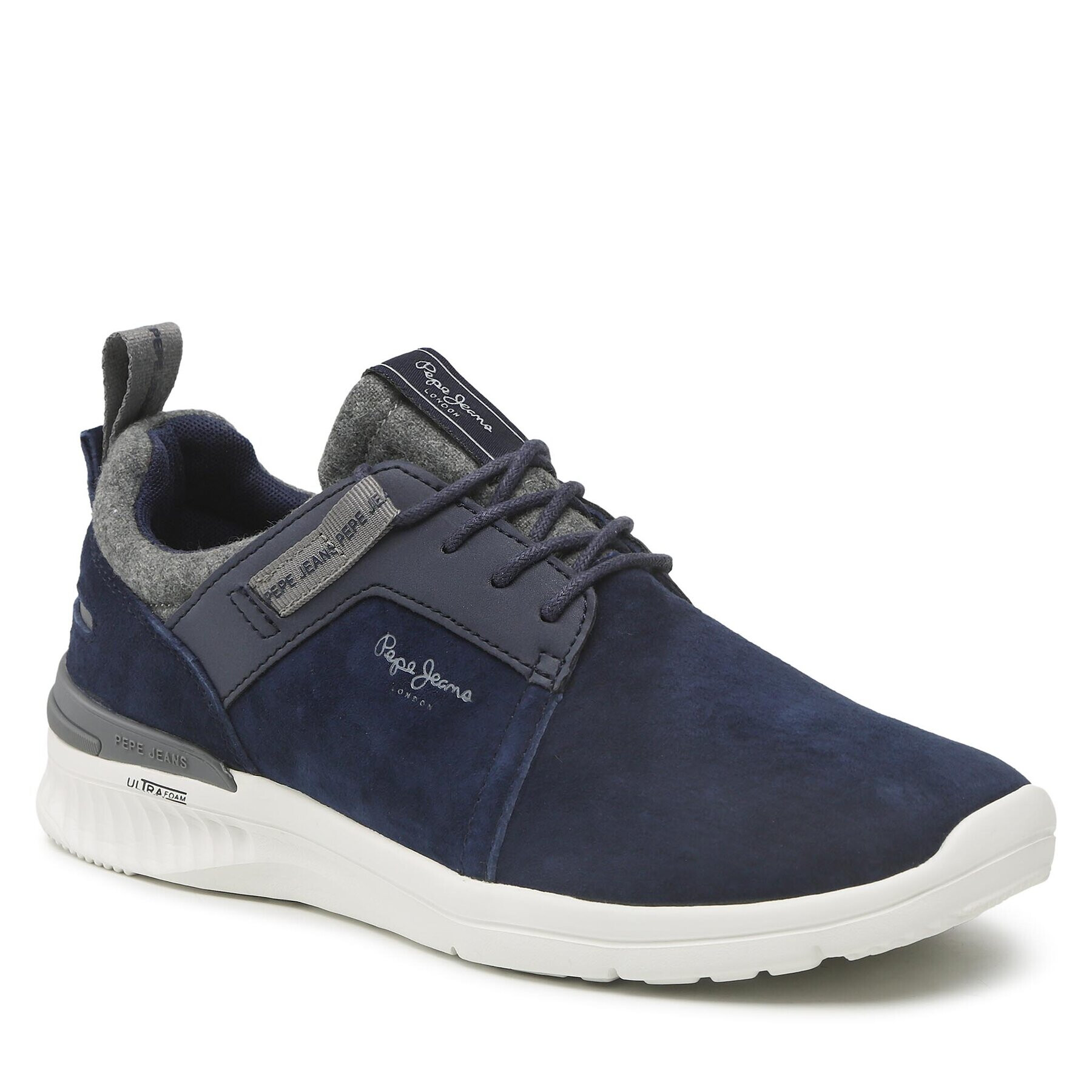 Pepe Jeans Sneakersy Jay Pro Shoe Combi PMS30869 Tmavomodrá - Pepit.cz