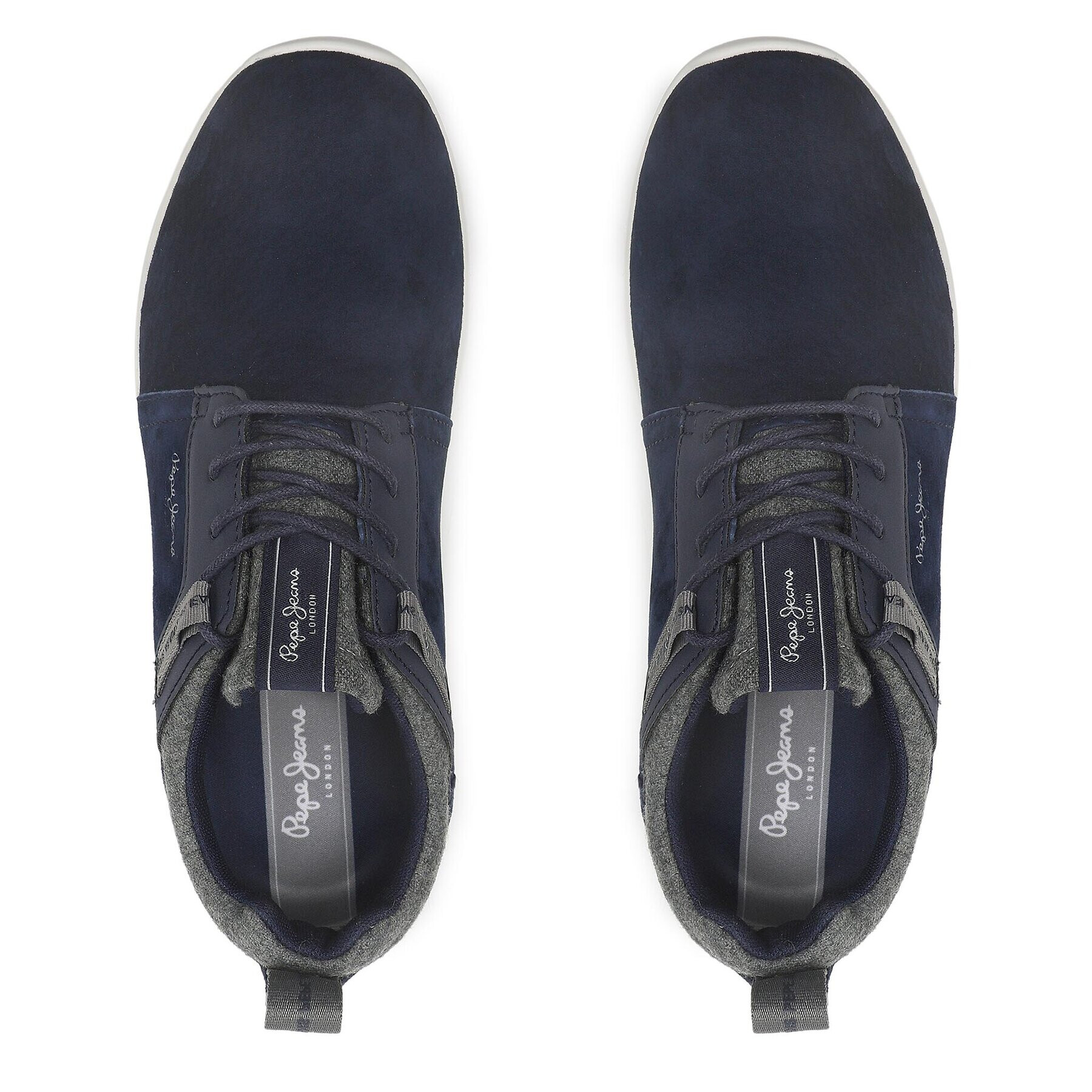 Pepe Jeans Sneakersy Jay Pro Shoe Combi PMS30869 Tmavomodrá - Pepit.cz