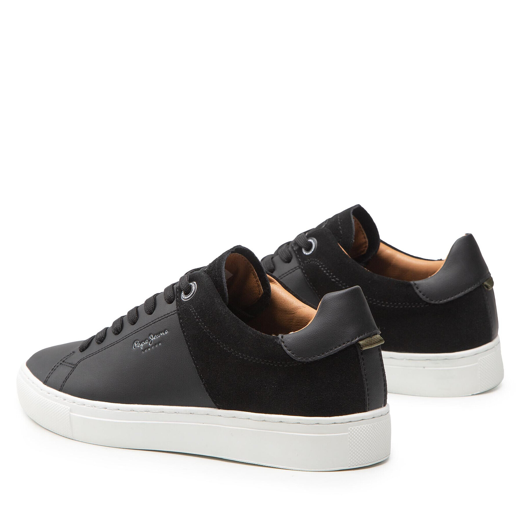 Pepe Jeans Sneakersy Joe Cup Split PMS30846 Černá - Pepit.cz