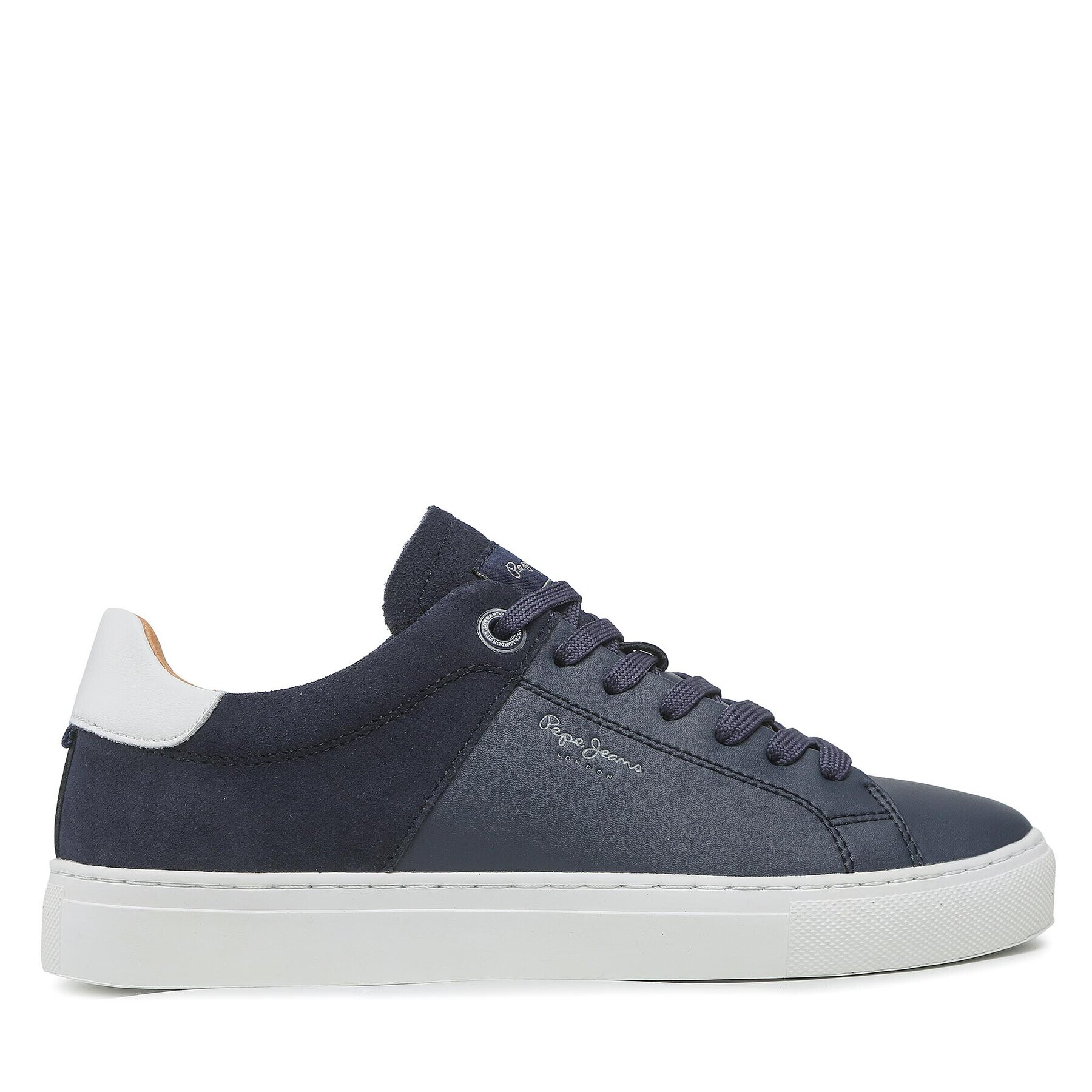 Pepe Jeans Sneakersy Joe Cup Split PMS30846 Tmavomodrá - Pepit.cz