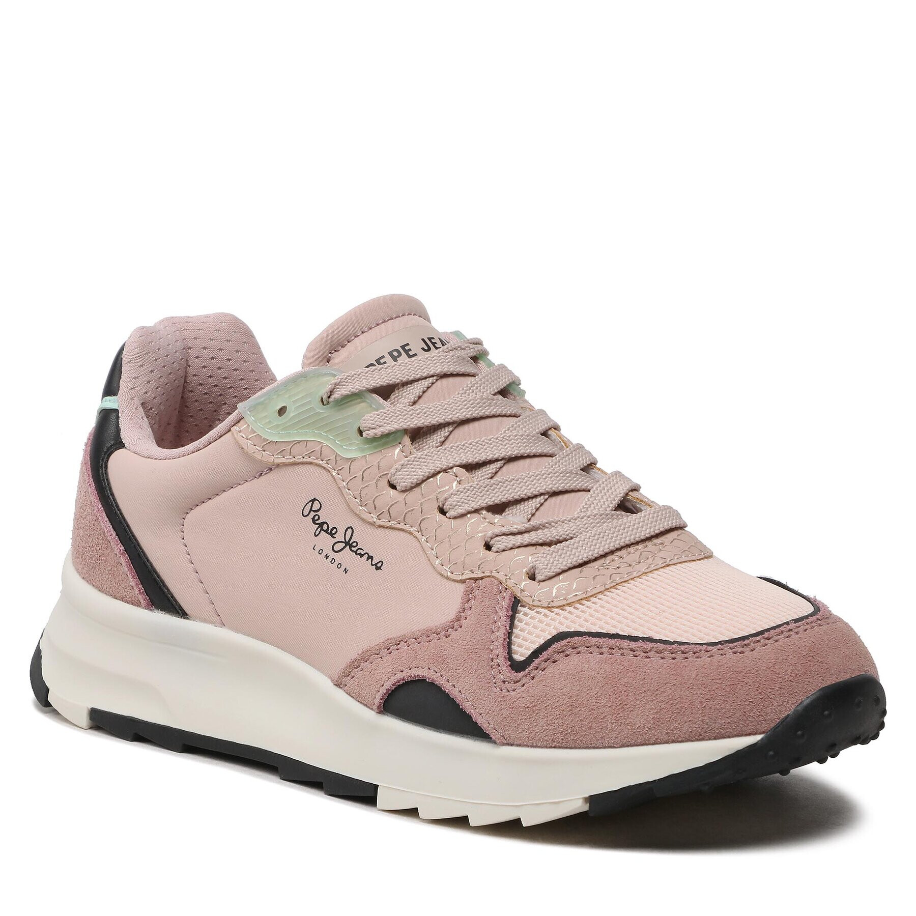 Pepe Jeans Sneakersy Joy Star Basic PLS31368 Růžová - Pepit.cz