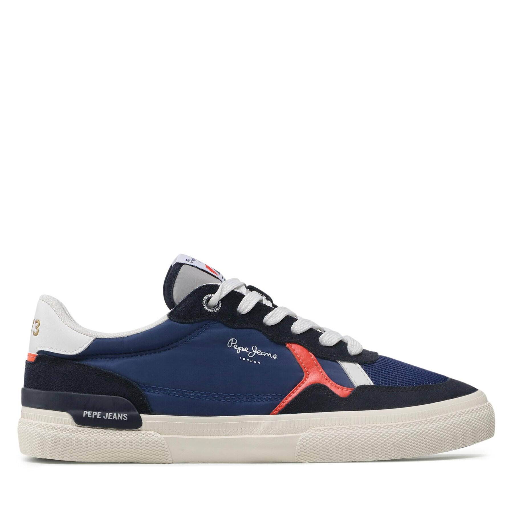 Pepe Jeans Sneakersy Kenton Britt Divided PMS30810 Tmavomodrá - Pepit.cz