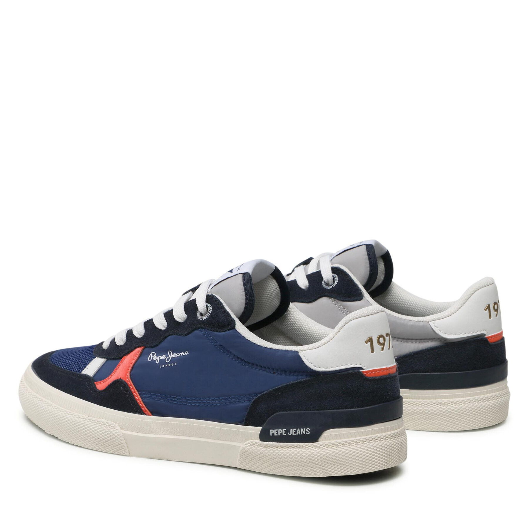 Pepe Jeans Sneakersy Kenton Britt Divided PMS30810 Tmavomodrá - Pepit.cz