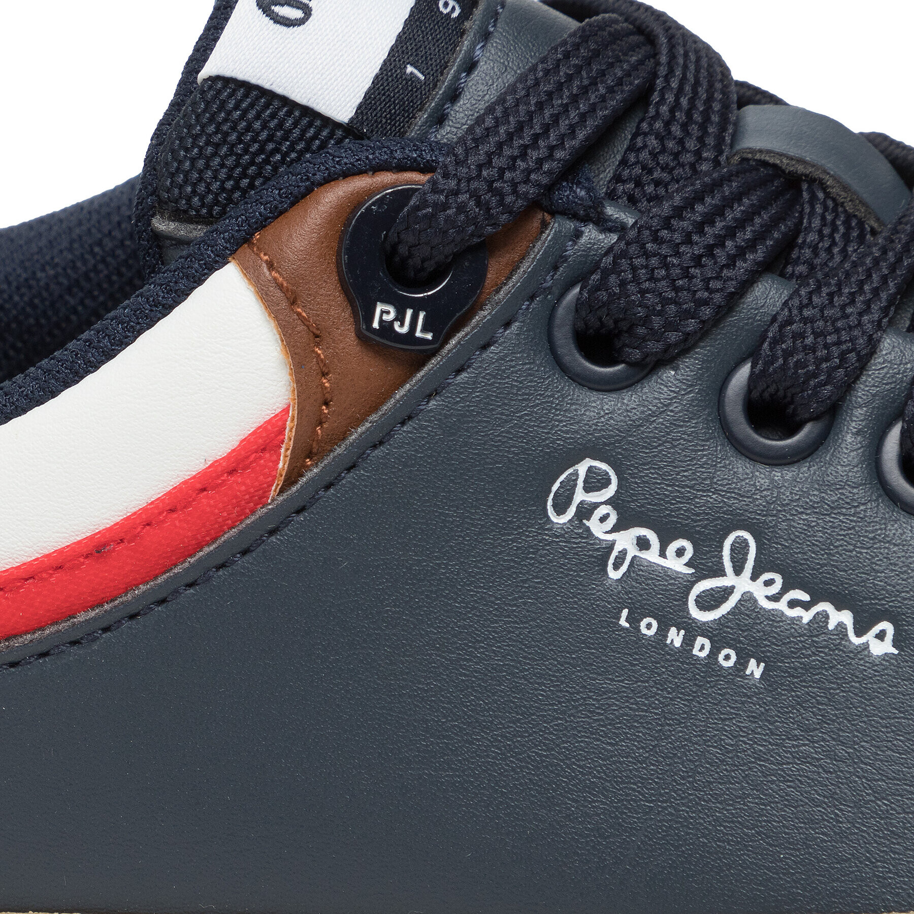 Pepe Jeans Sneakersy Kenton Class Boy PBS30497 Tmavomodrá - Pepit.cz