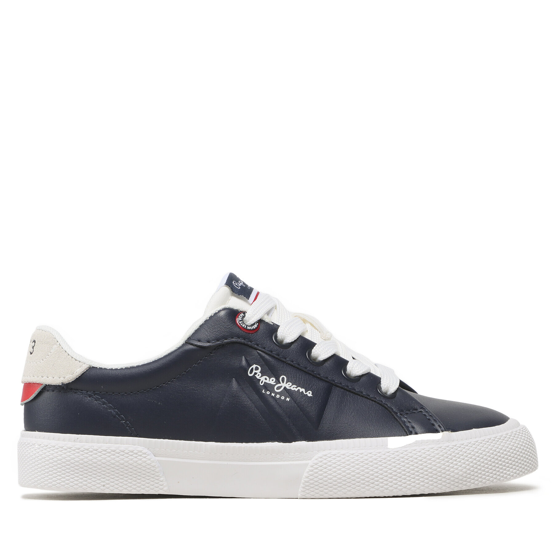 Pepe Jeans Sneakersy Kenton Flag B PBS30547 Tmavomodrá - Pepit.cz