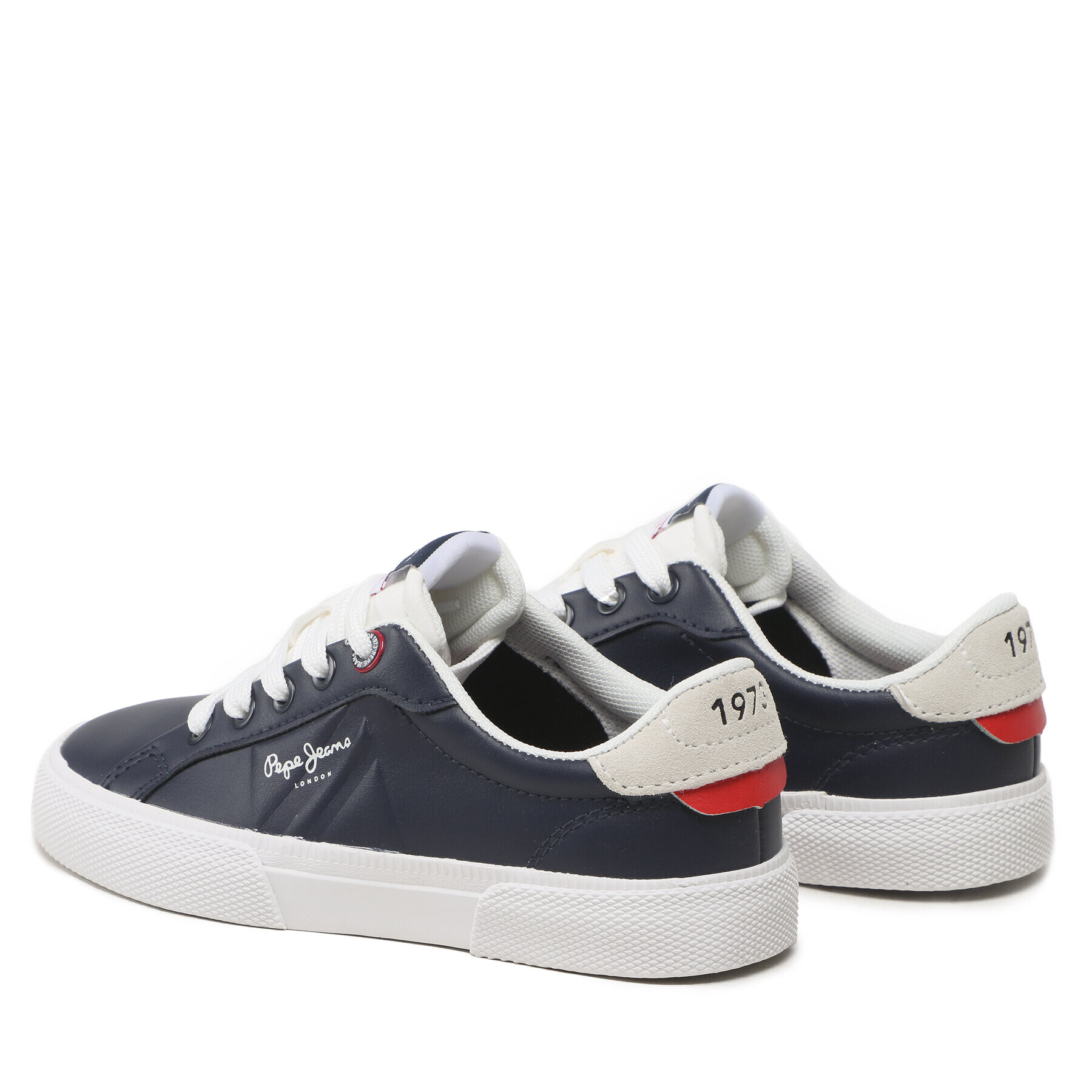 Pepe Jeans Sneakersy Kenton Flag B PBS30547 Tmavomodrá - Pepit.cz