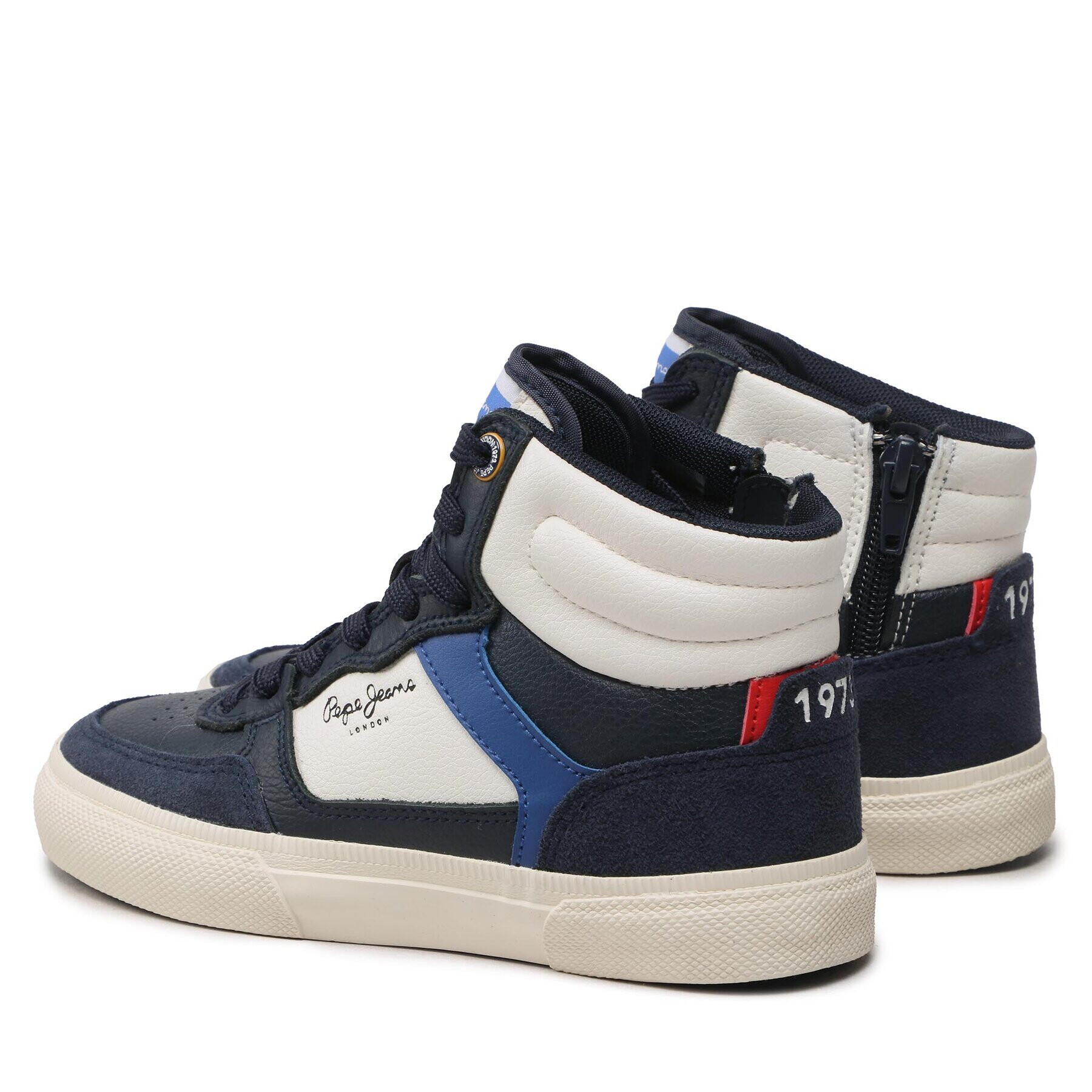 Pepe Jeans Sneakersy Kenton Master Boot PBS30528 Tmavomodrá - Pepit.cz