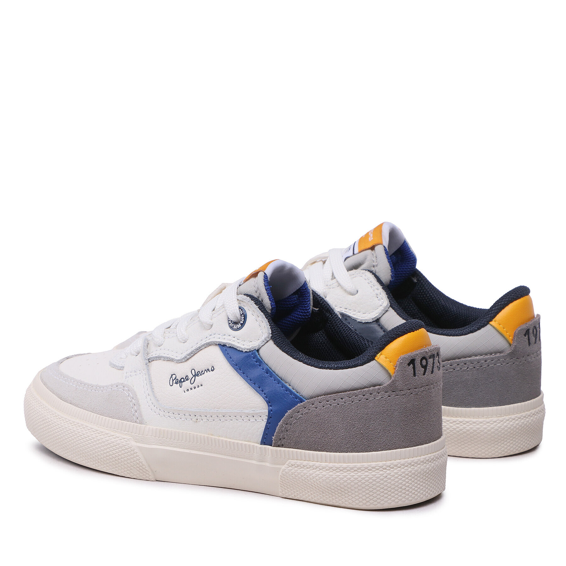 Pepe Jeans Sneakersy Kenton Master Boy PBS30529 Bílá - Pepit.cz