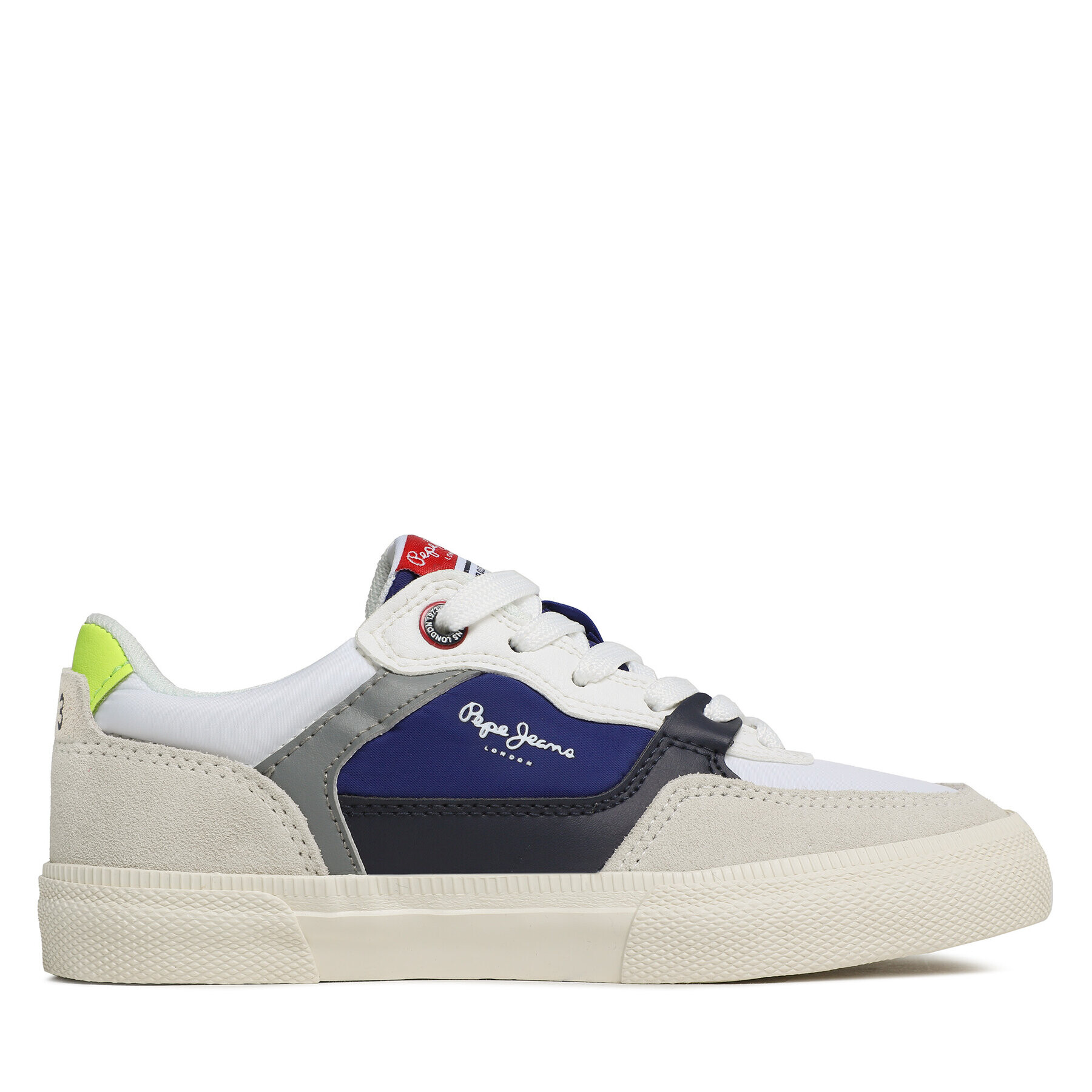 Pepe Jeans Sneakersy Kenton Master Combi B PBS30548 Bílá - Pepit.cz