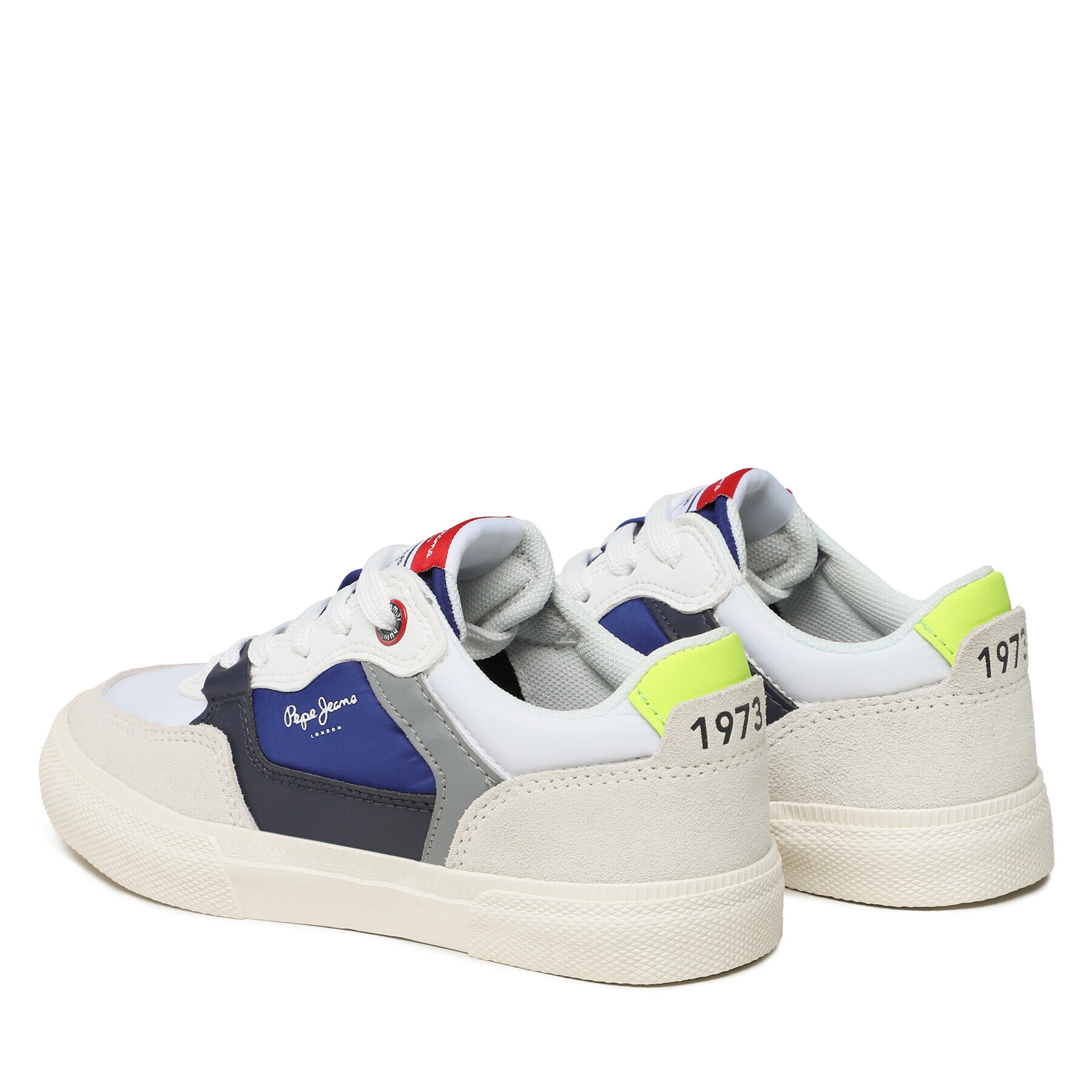 Pepe Jeans Sneakersy Kenton Master Combi B PBS30548 Bílá - Pepit.cz