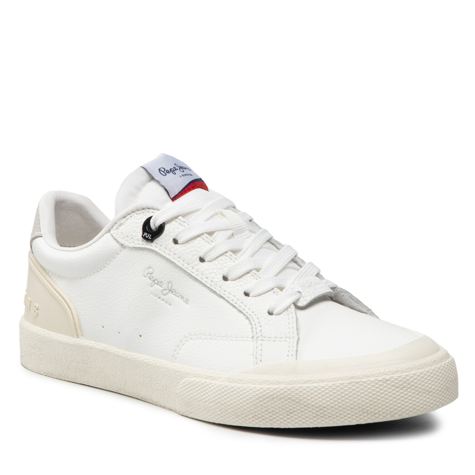 Pepe Jeans Sneakersy Kenton Vintage PLS31285 Bílá - Pepit.cz