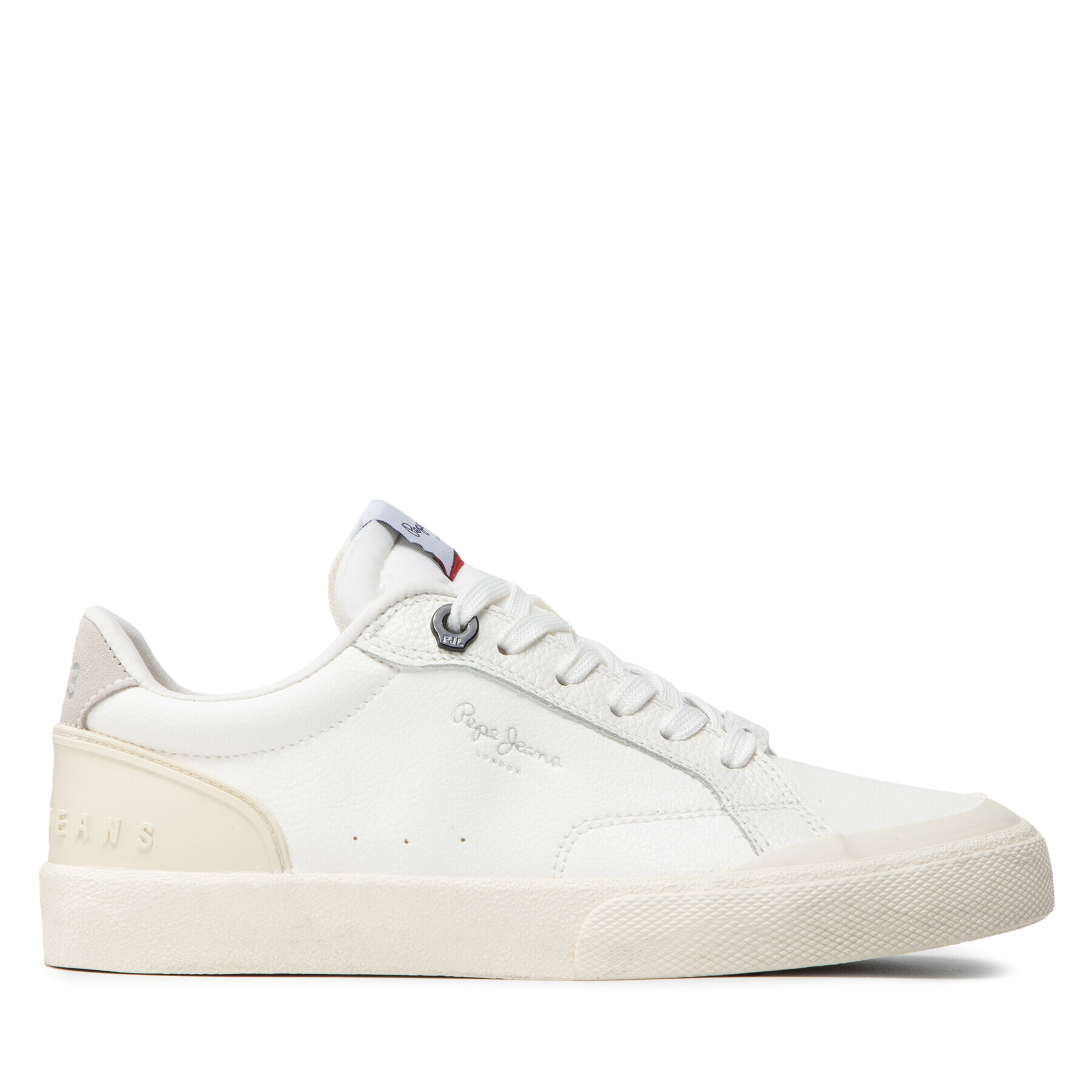 Pepe Jeans Sneakersy Kenton Vintage PLS31285 Bílá - Pepit.cz