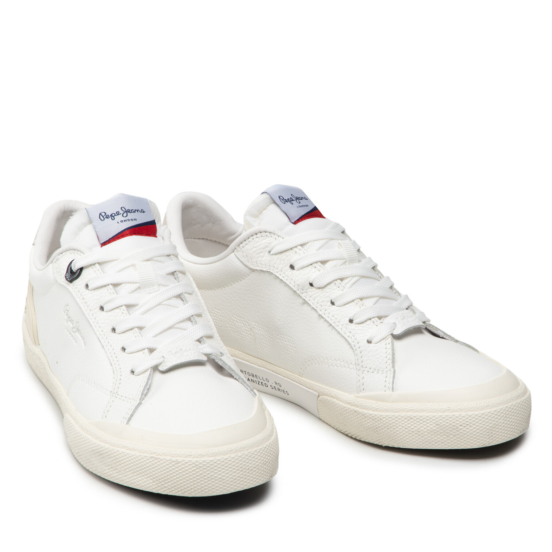 Pepe Jeans Sneakersy Kenton Vintage PLS31285 Bílá - Pepit.cz