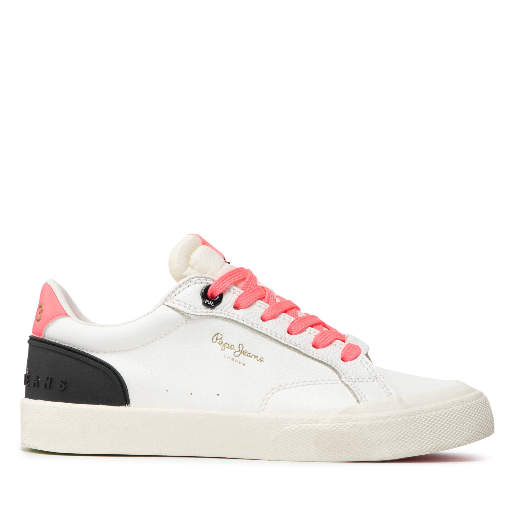 Pepe Jeans Sneakersy Kenton Vintage PLS31285 Bílá - Pepit.cz