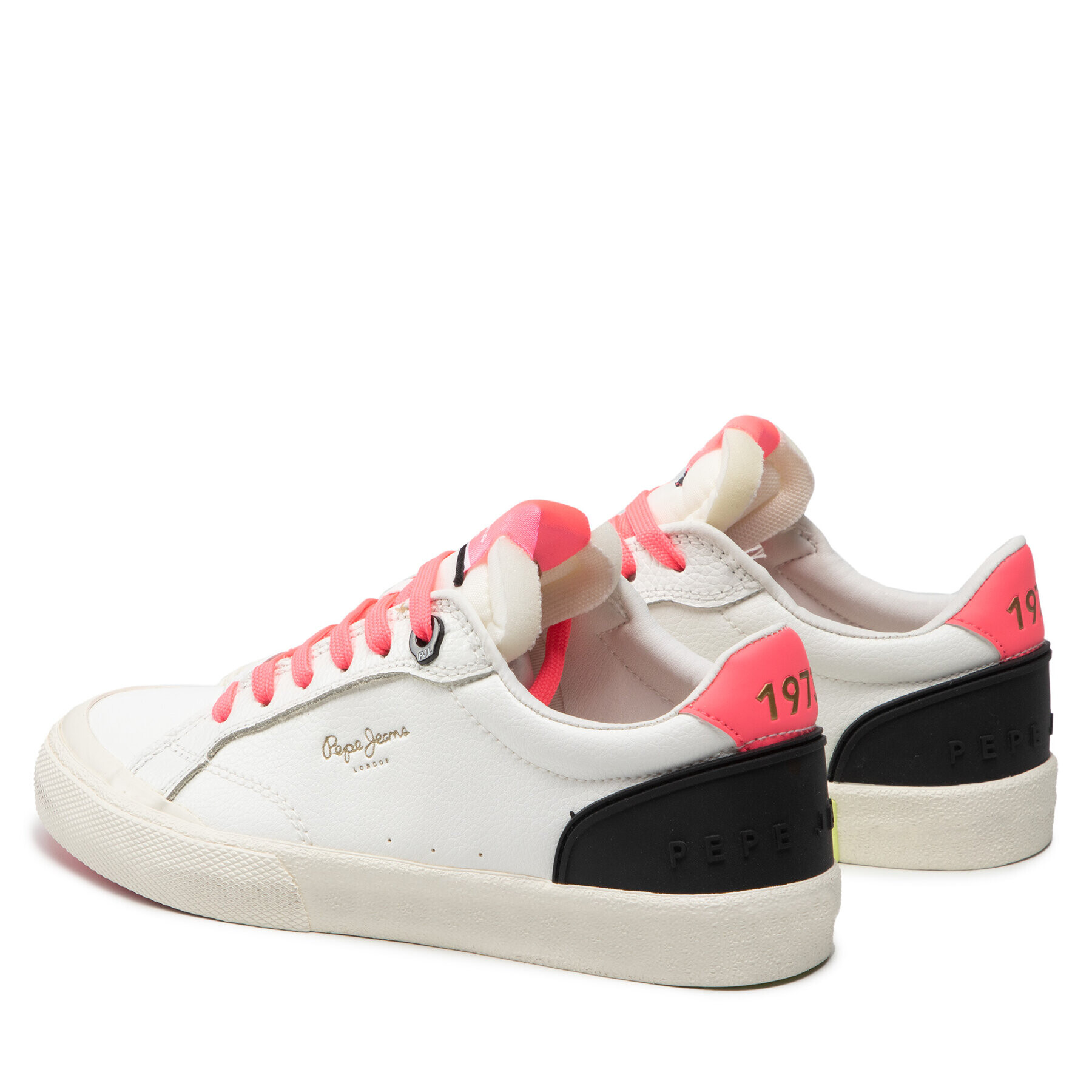 Pepe Jeans Sneakersy Kenton Vintage PLS31285 Bílá - Pepit.cz