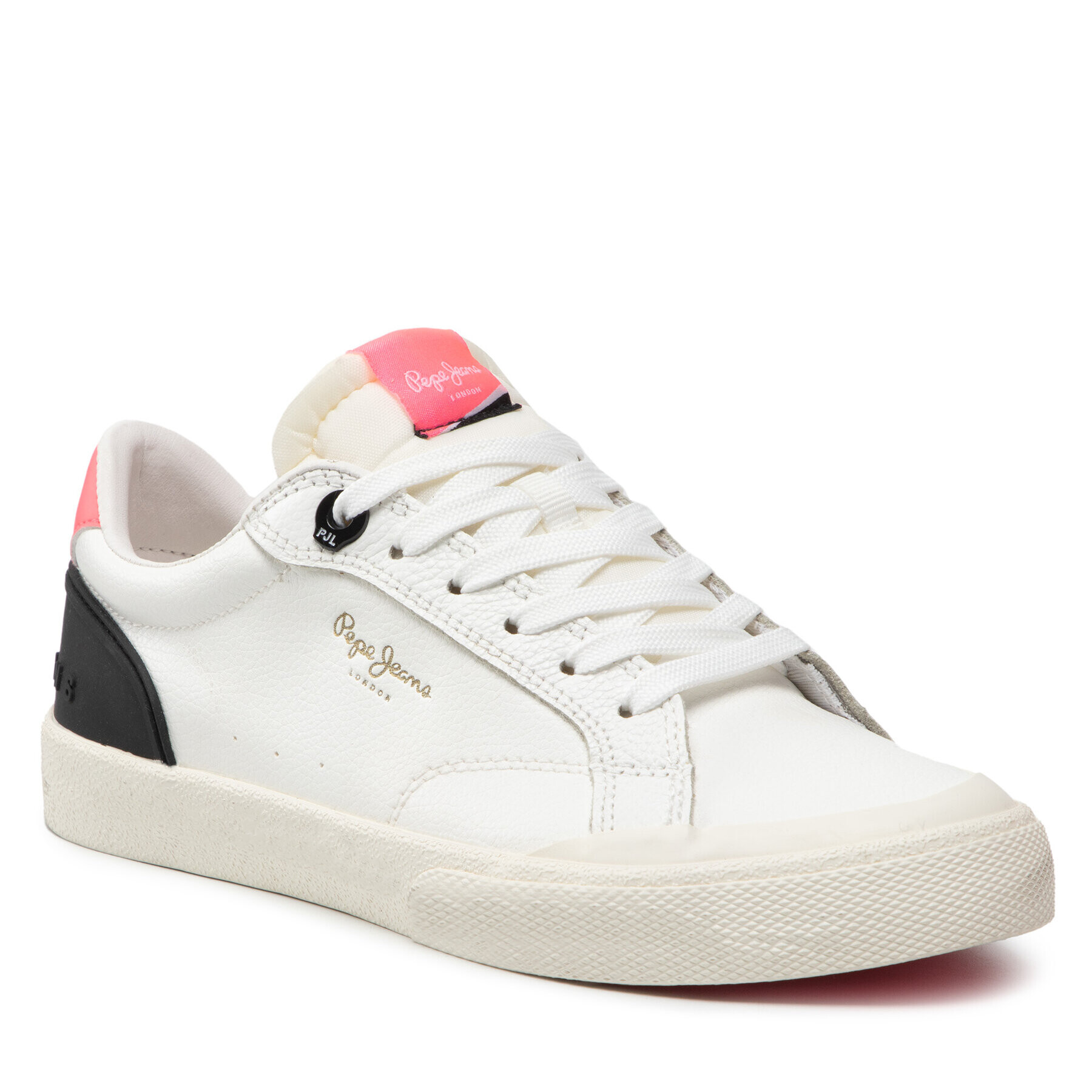 Pepe Jeans Sneakersy Kenton Vintage PLS31285 Bílá - Pepit.cz