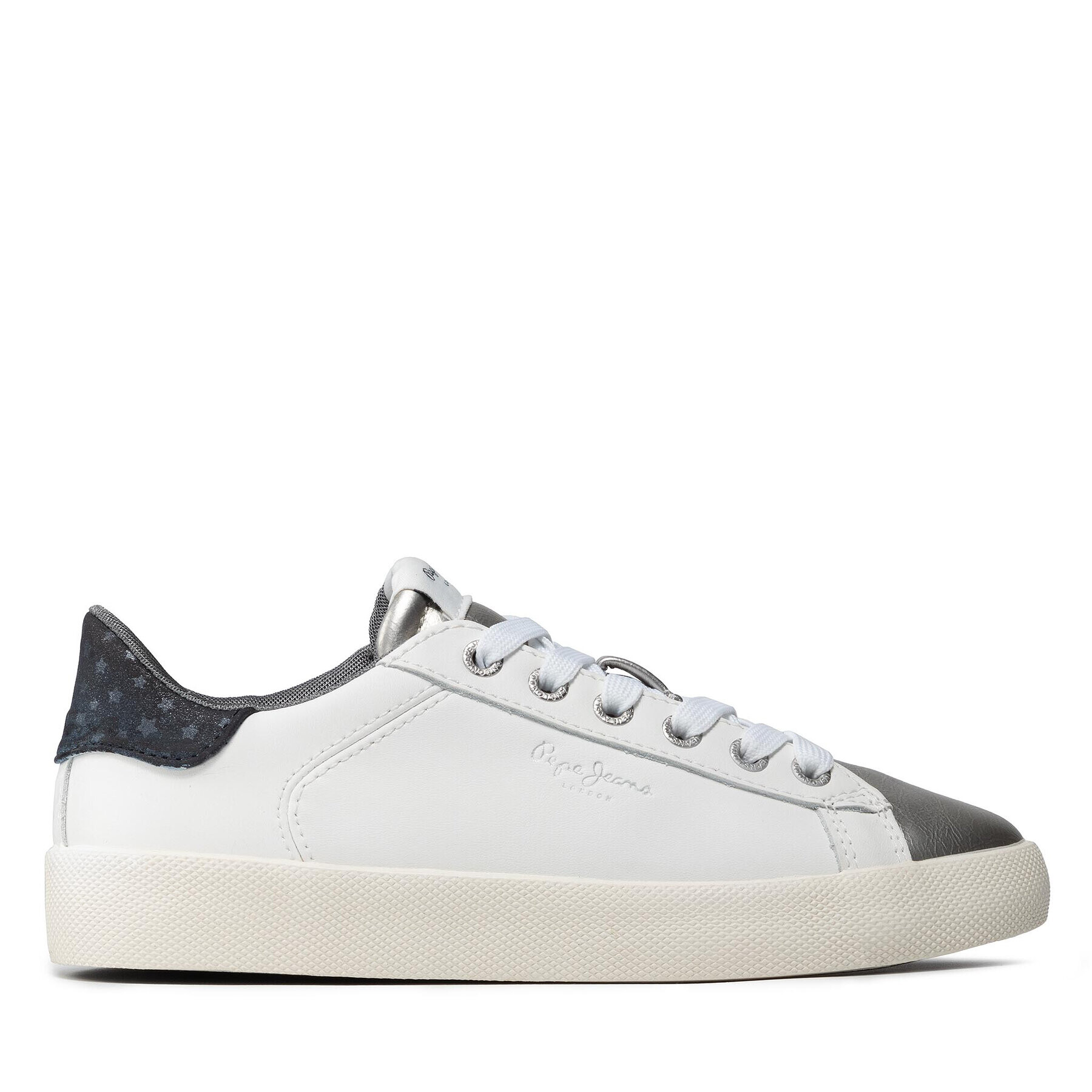 Pepe Jeans Sneakersy Kioto Selly PLS31240 Bílá - Pepit.cz