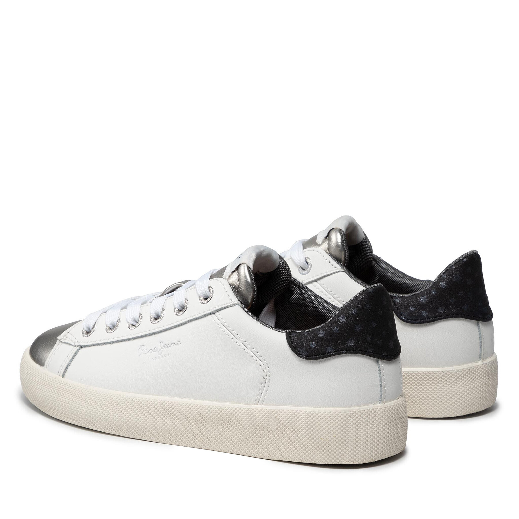 Pepe Jeans Sneakersy Kioto Selly PLS31240 Bílá - Pepit.cz