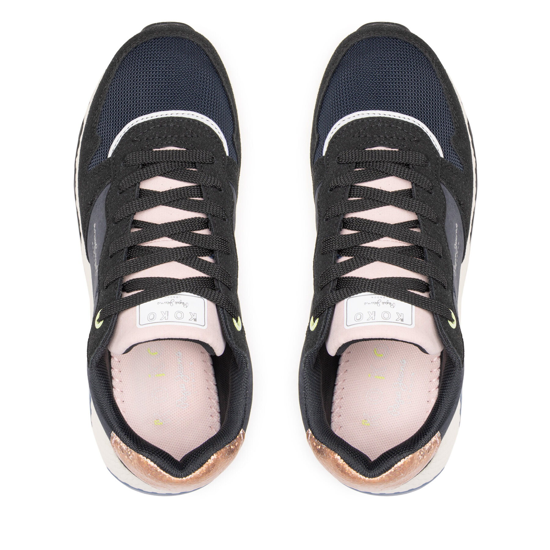 Pepe Jeans Sneakersy Koko Yto PLS31366 Tmavomodrá - Pepit.cz