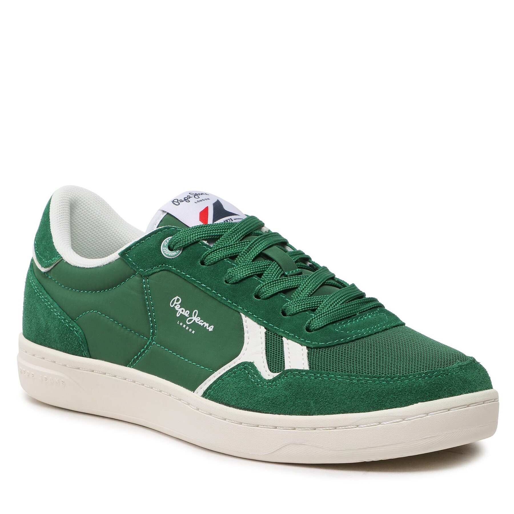 Pepe Jeans Sneakersy Kore Vintage M PMS30900 Zelená - Pepit.cz