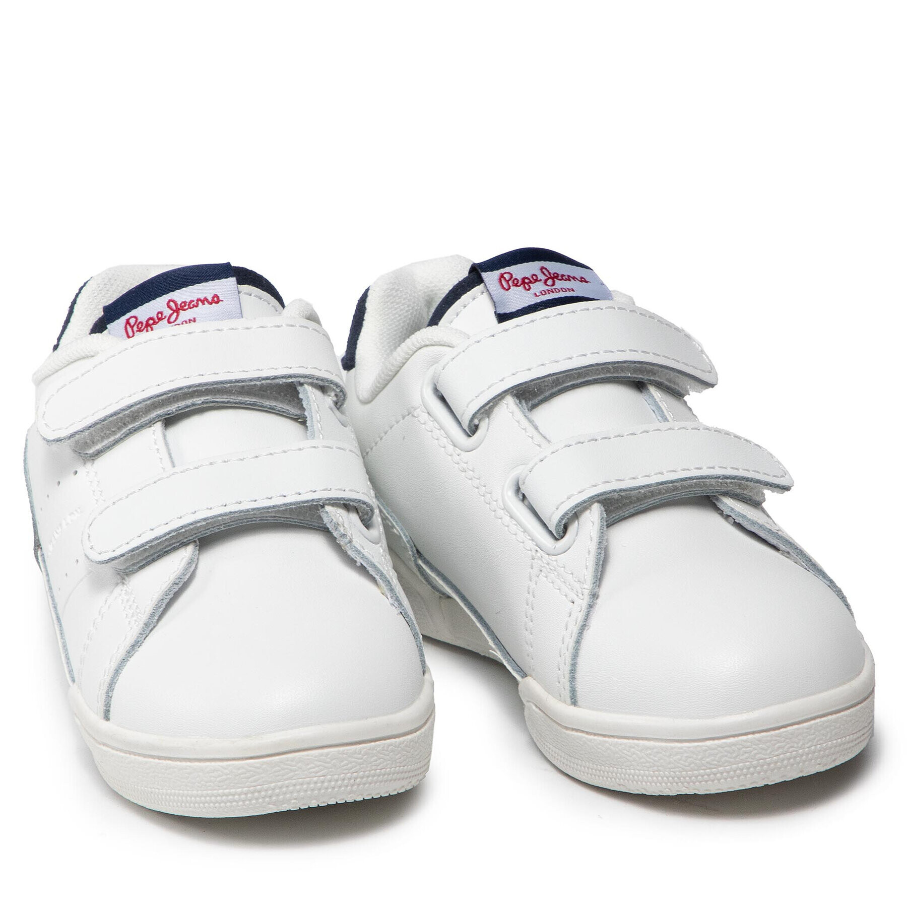 Pepe Jeans Sneakersy Lambert Sport Kids PBS30502 Bílá - Pepit.cz