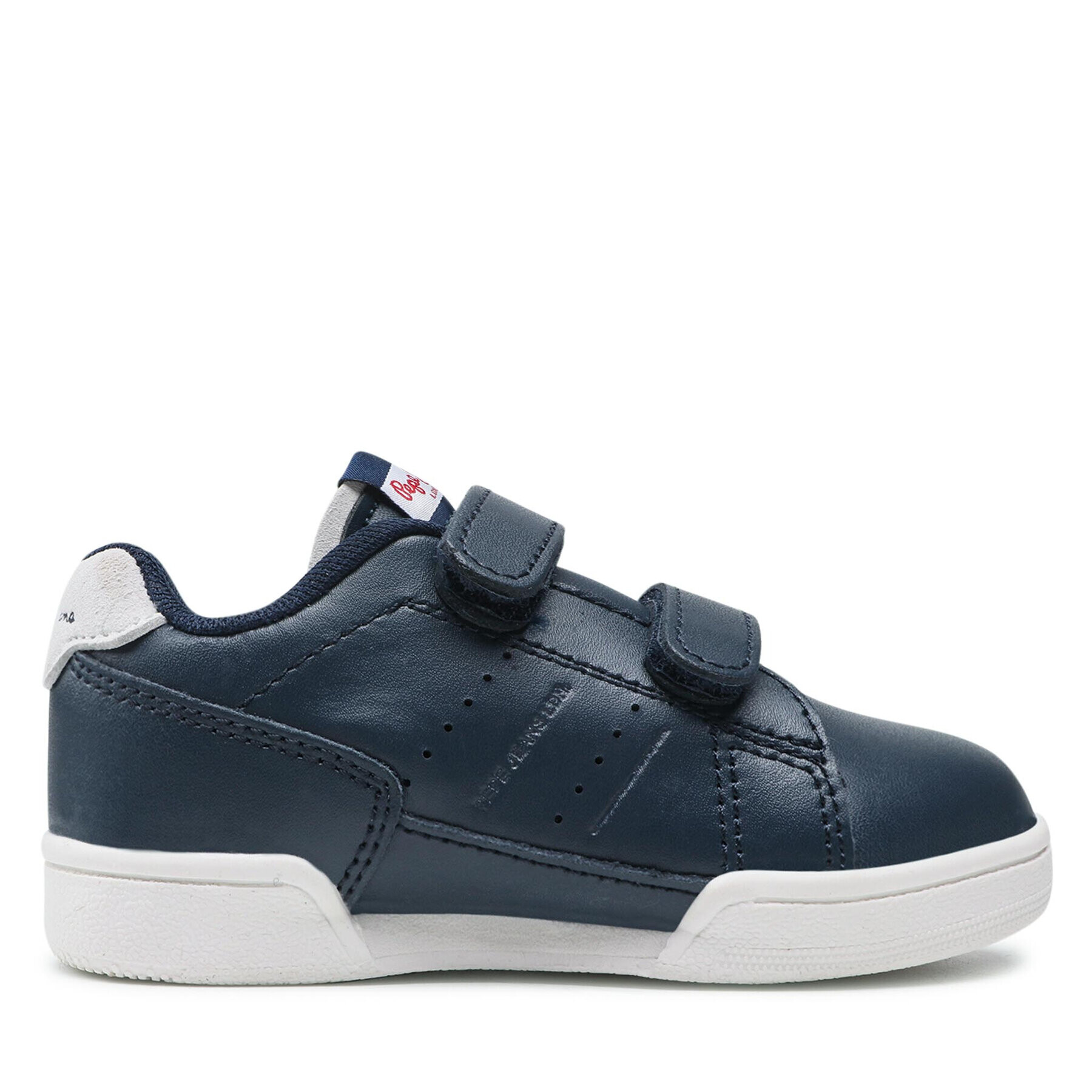 Pepe Jeans Sneakersy Lambert Sport Kids PBS30502 Tmavomodrá - Pepit.cz