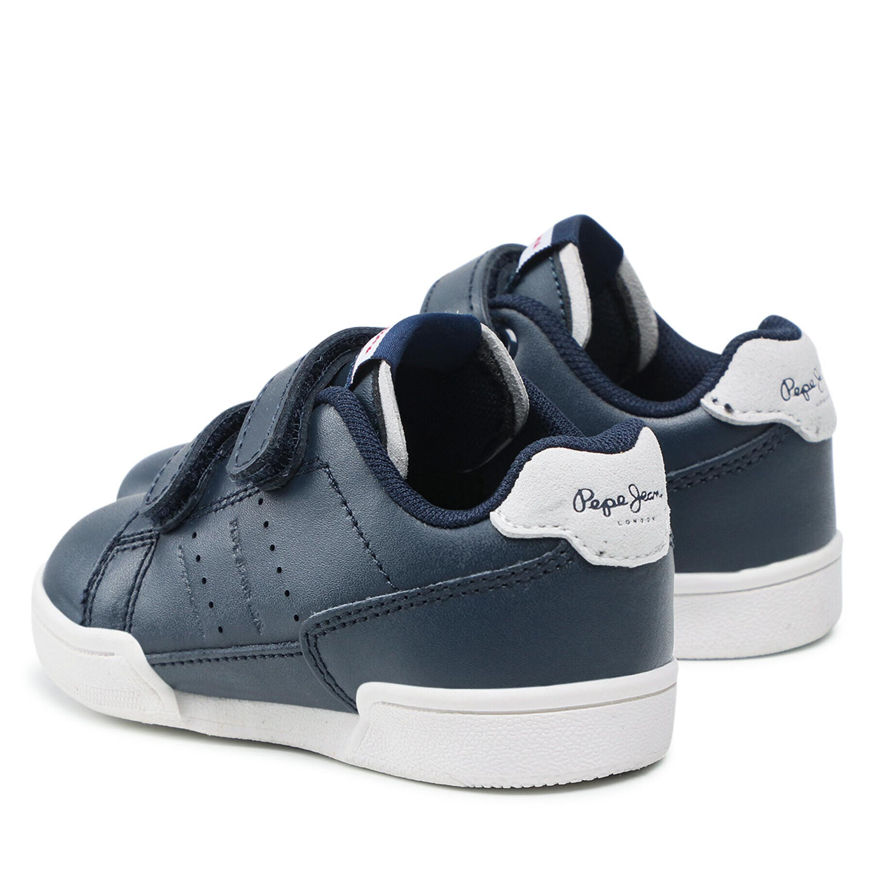 Pepe Jeans Sneakersy Lambert Sport Kids PBS30502 Tmavomodrá - Pepit.cz