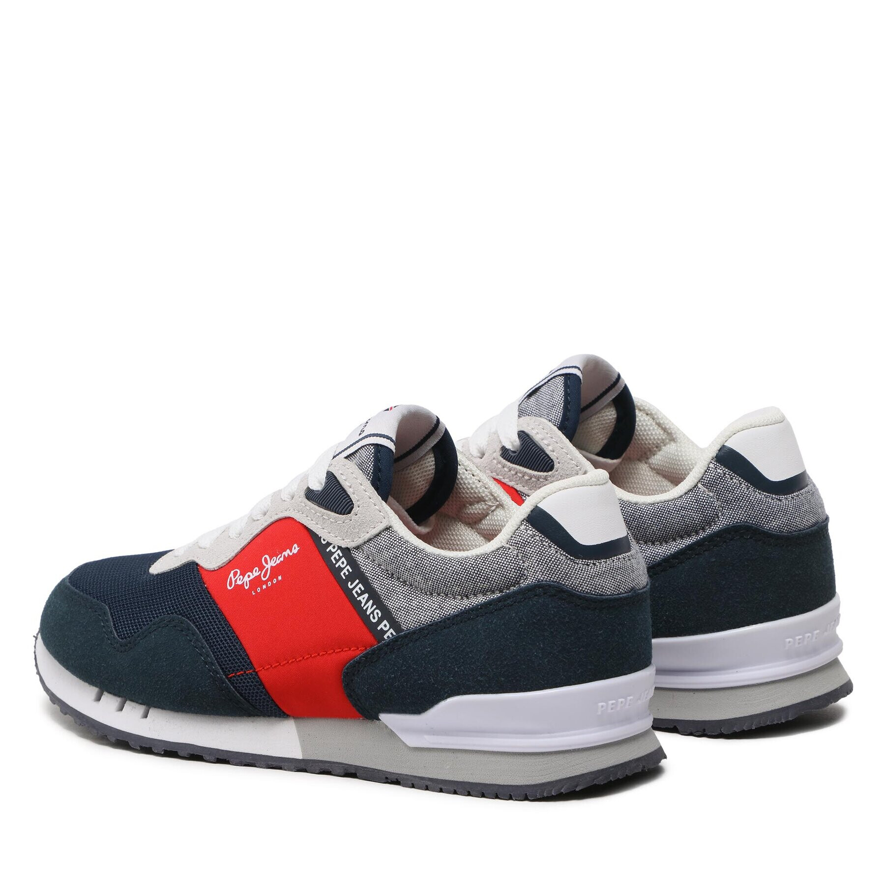 Pepe Jeans Sneakersy London B Brighton PBS30552 Tmavomodrá - Pepit.cz