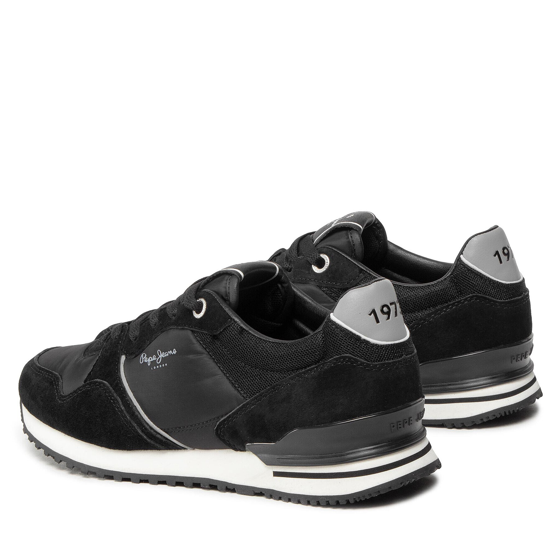 Pepe Jeans Sneakersy London City PMS30874 Černá - Pepit.cz