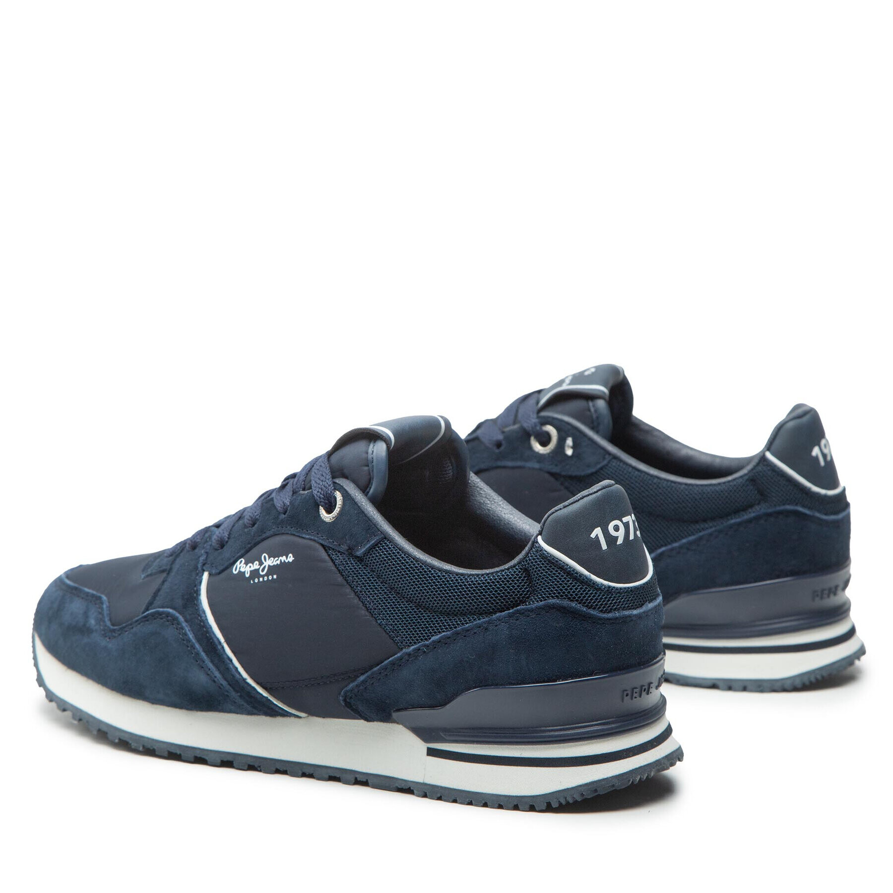 Pepe Jeans Sneakersy London City PMS30874 Tmavomodrá - Pepit.cz