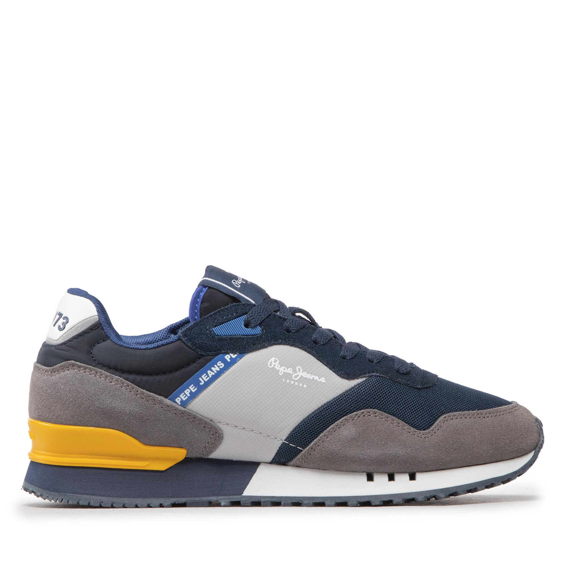 Pepe Jeans Sneakersy London One Basic M PMS30871 Šedá - Pepit.cz