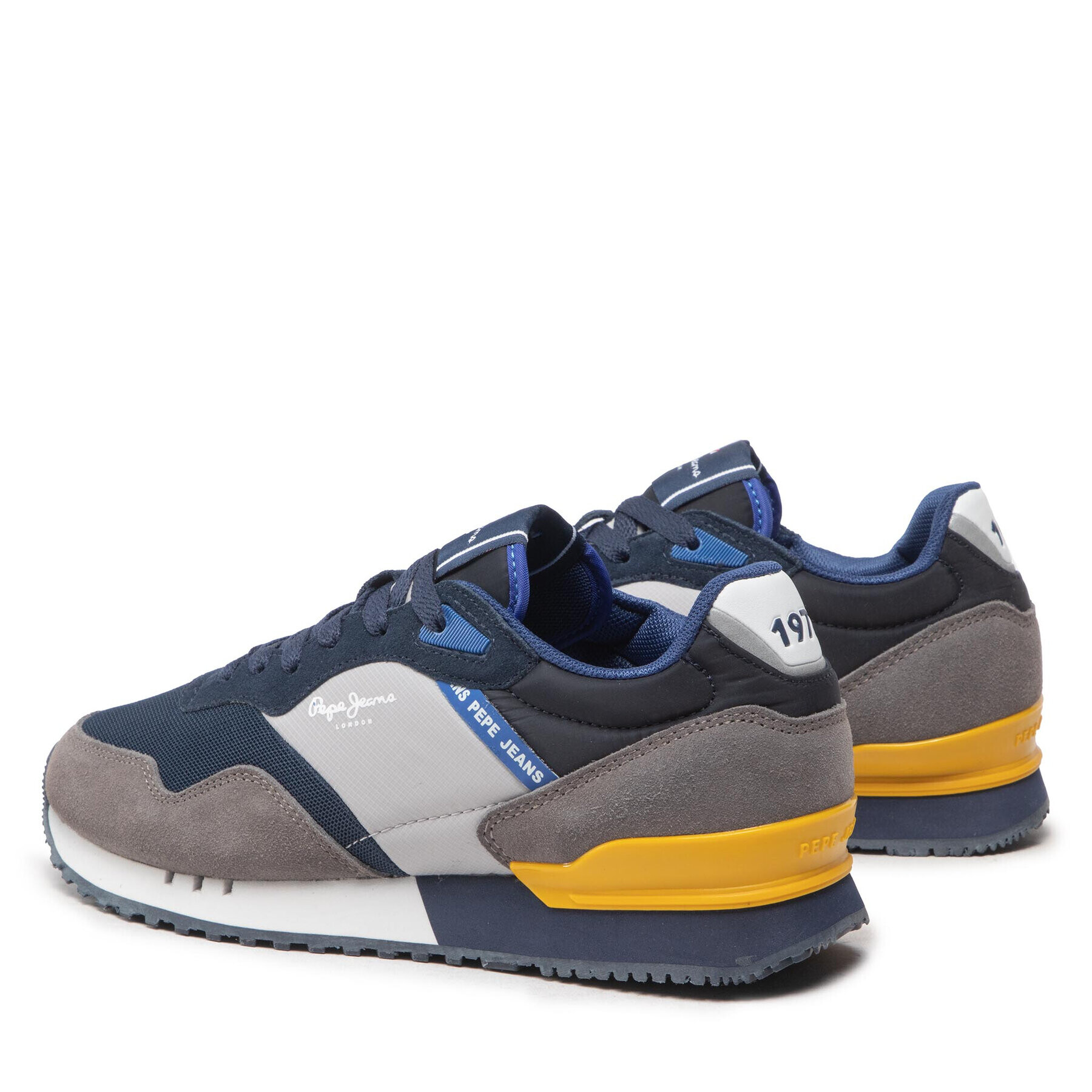 Pepe Jeans Sneakersy London One Basic M PMS30871 Šedá - Pepit.cz